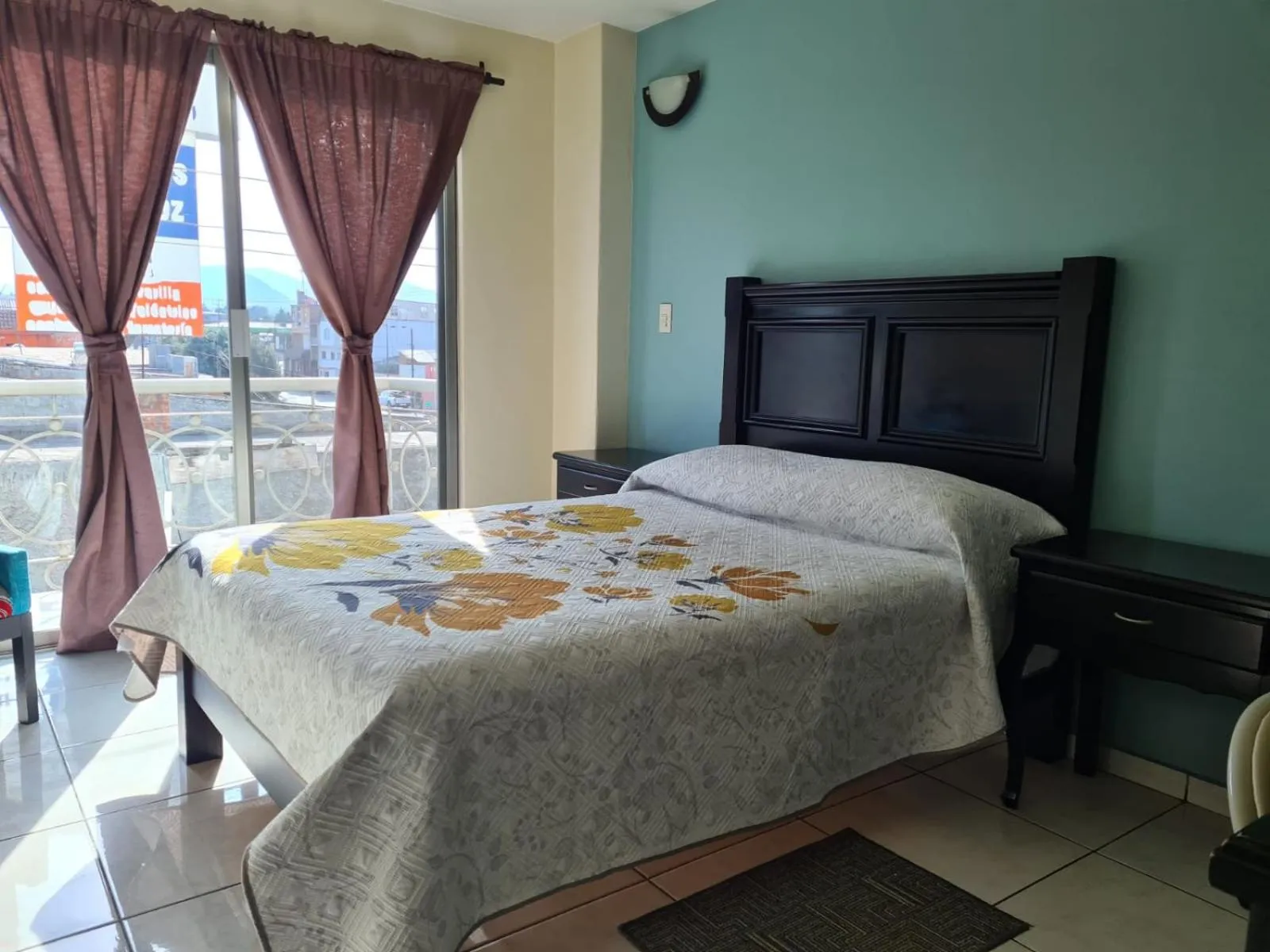 Bed in Hotel Santa Fe