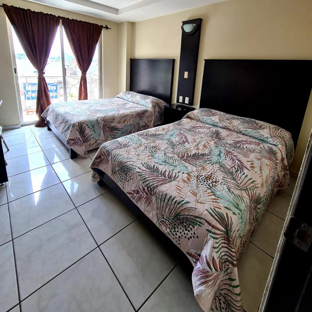 Bed in Hotel Santa Fe