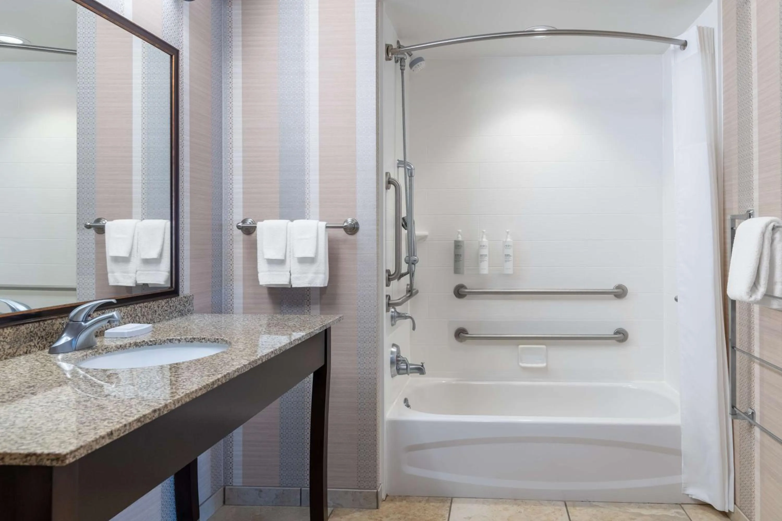 Bathroom in Hampton Inn & Suites Madison Downtown