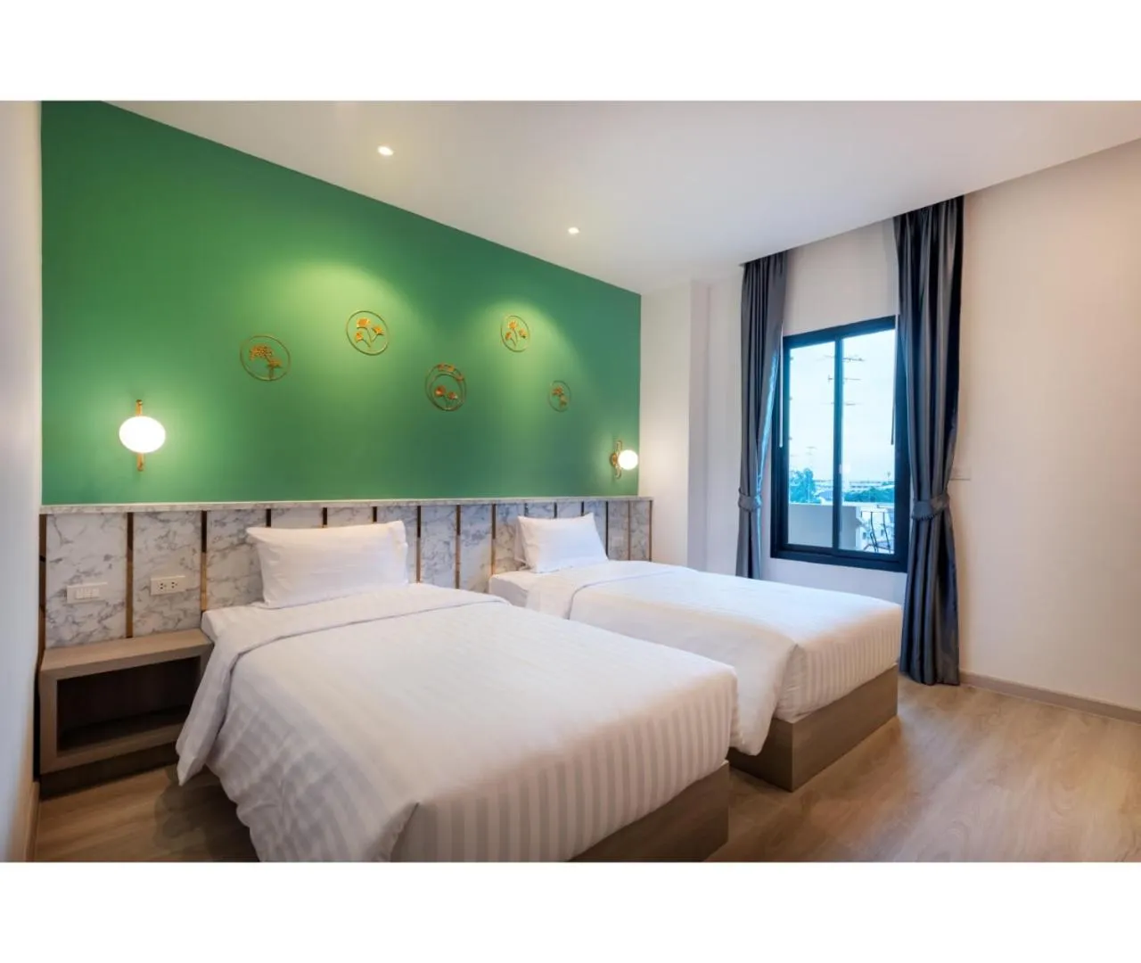 Bedroom, Bed in Nine River Hotel