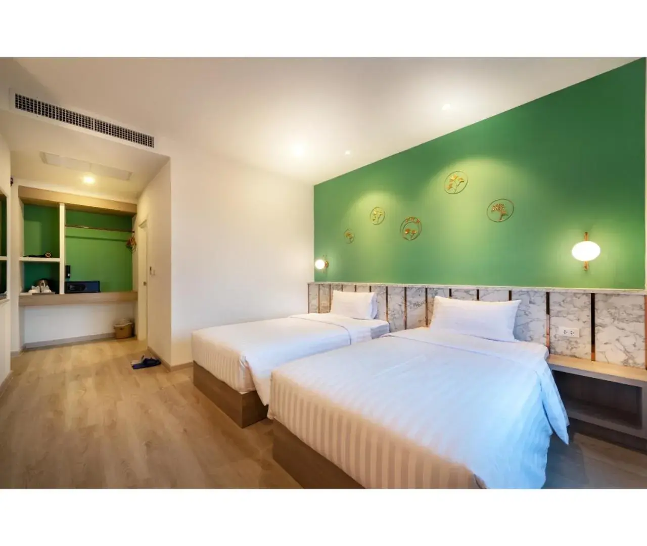 Deluxe Twin Room in Nine River Hotel Deluxe Twin Room in Nine River Hotel