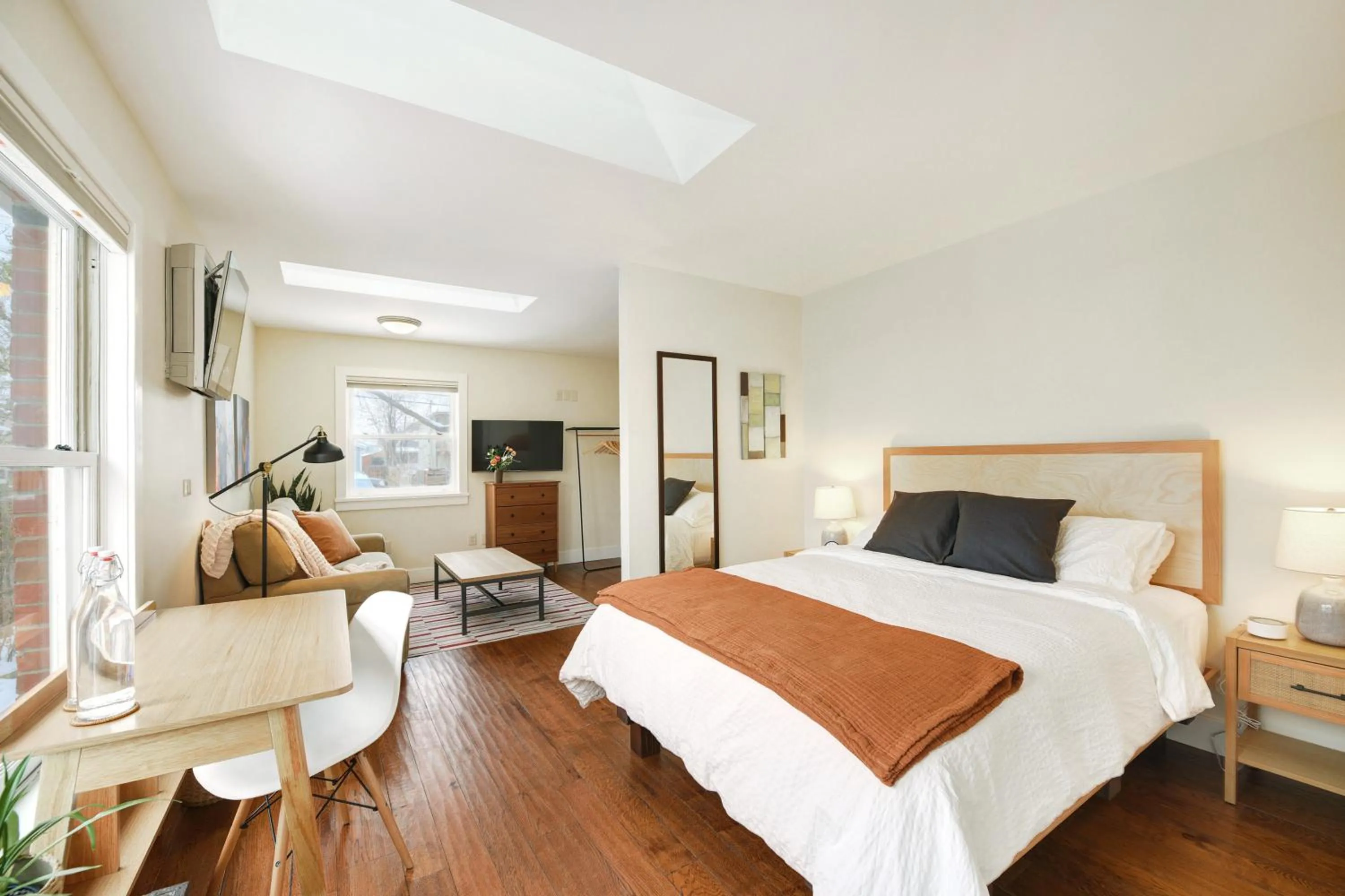 Bed in Boulder Guest House