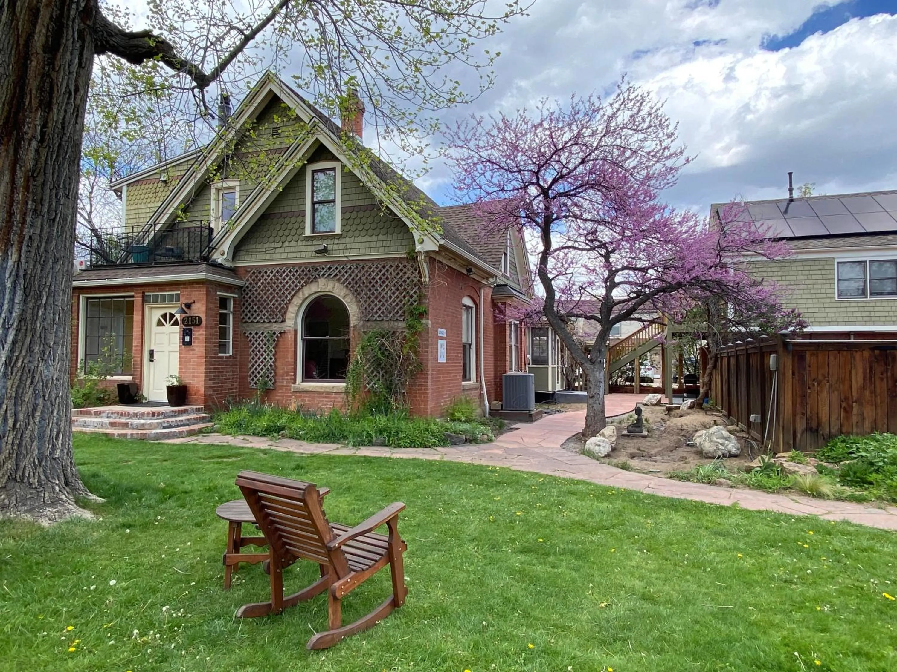 Garden in Boulder Guest House