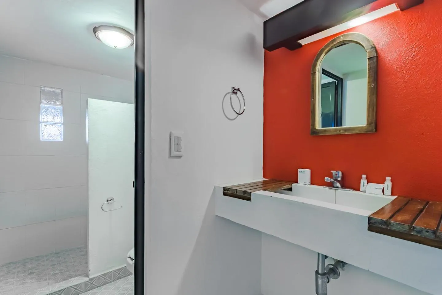 Bathroom in Ayenda Mesón del Río