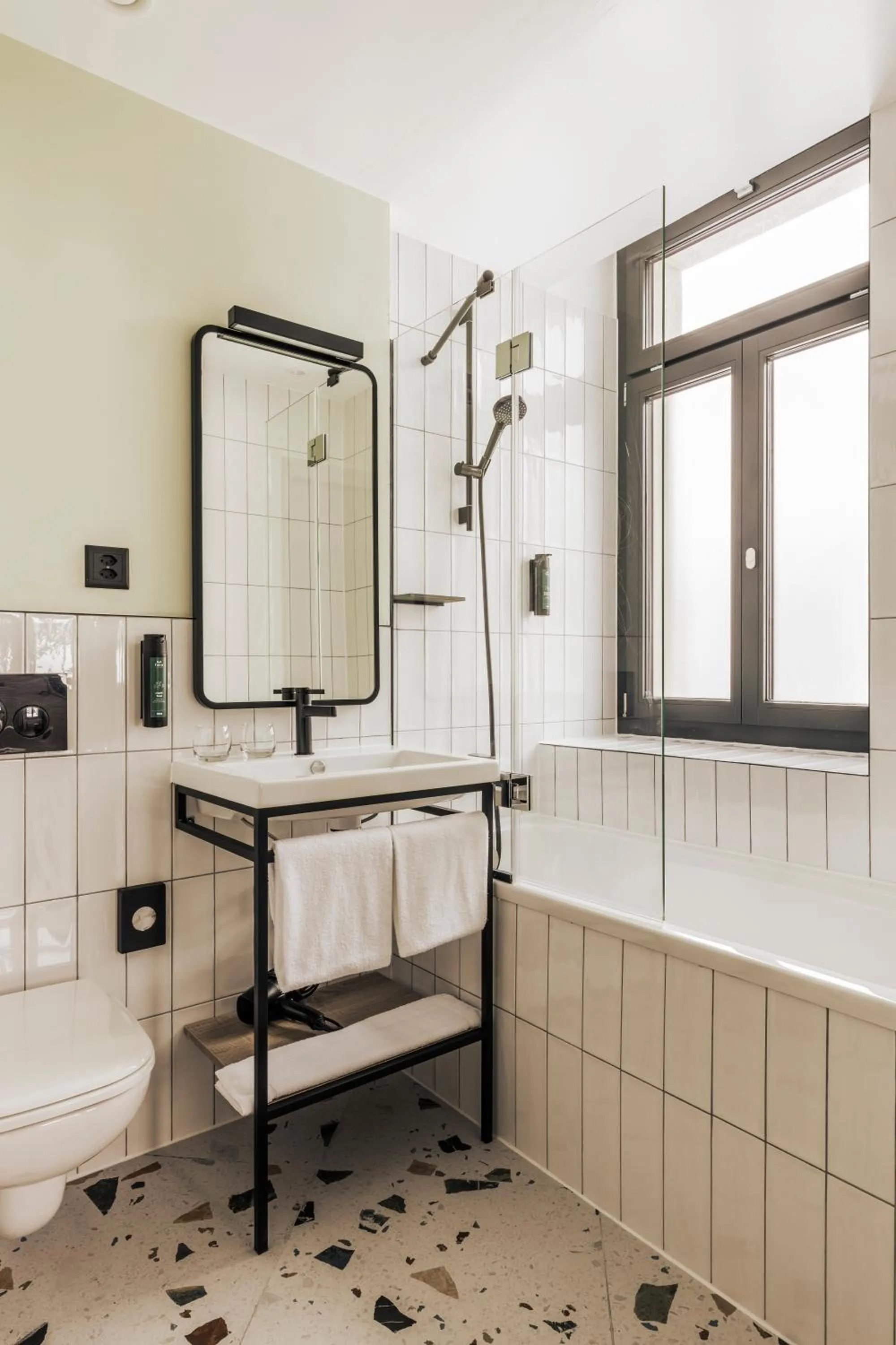 Bathroom in Hotel Altein Arosa, a Faern Collection Resort