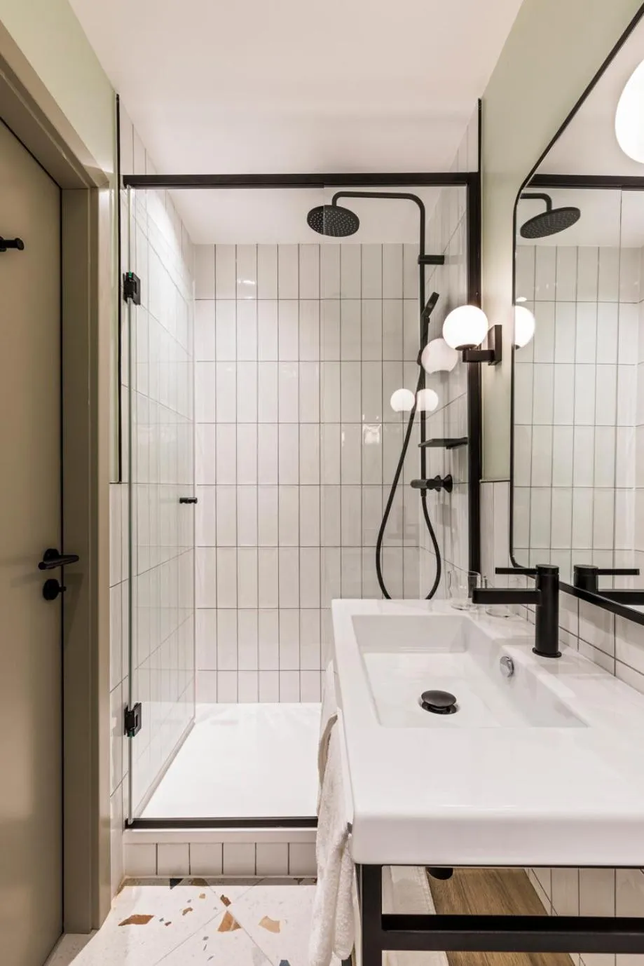Shower in Hotel Altein Arosa, a Faern Collection Resort
