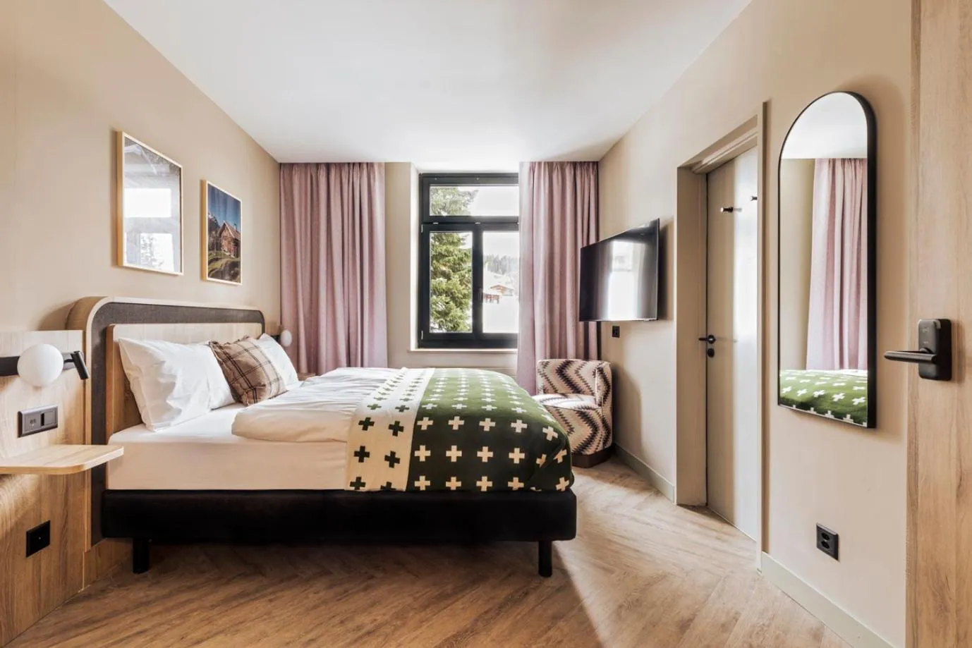 Comfy Double in Hotel Altein Arosa, a Faern Collection Resort