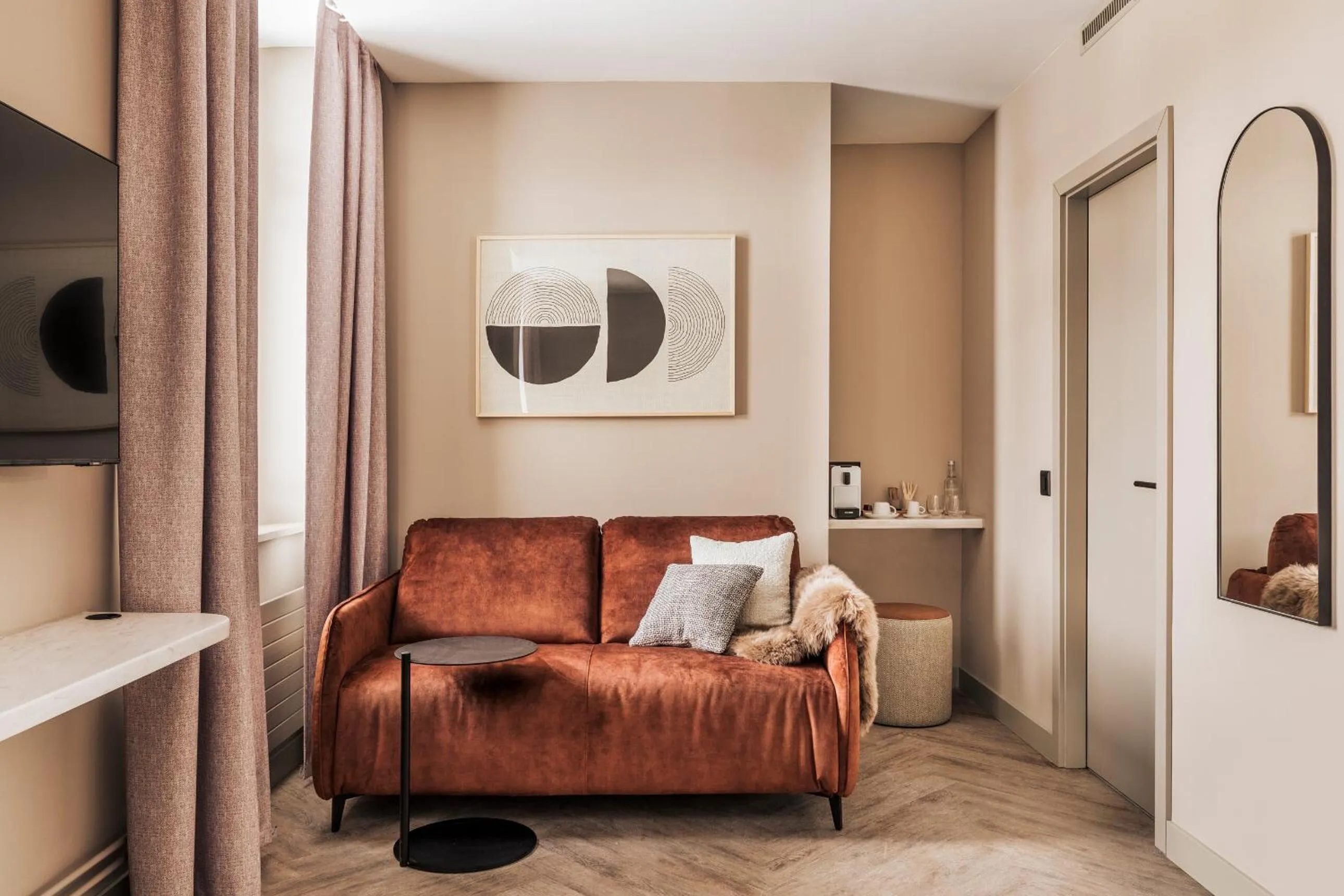 Seating area in Hotel Altein Arosa, a Faern Collection Resort