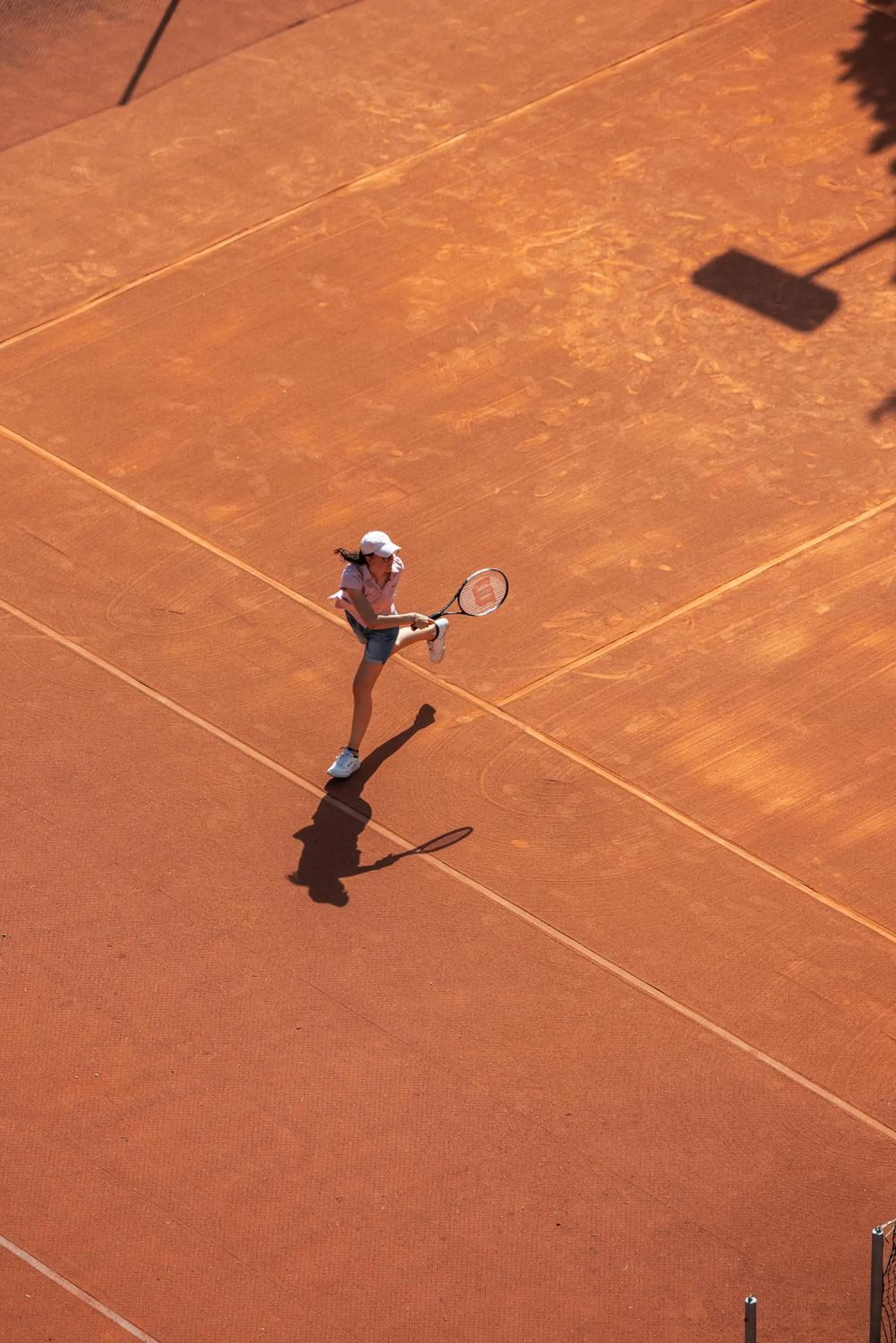 Tennis court in Hotel Altein Arosa, a Faern Collection Resort