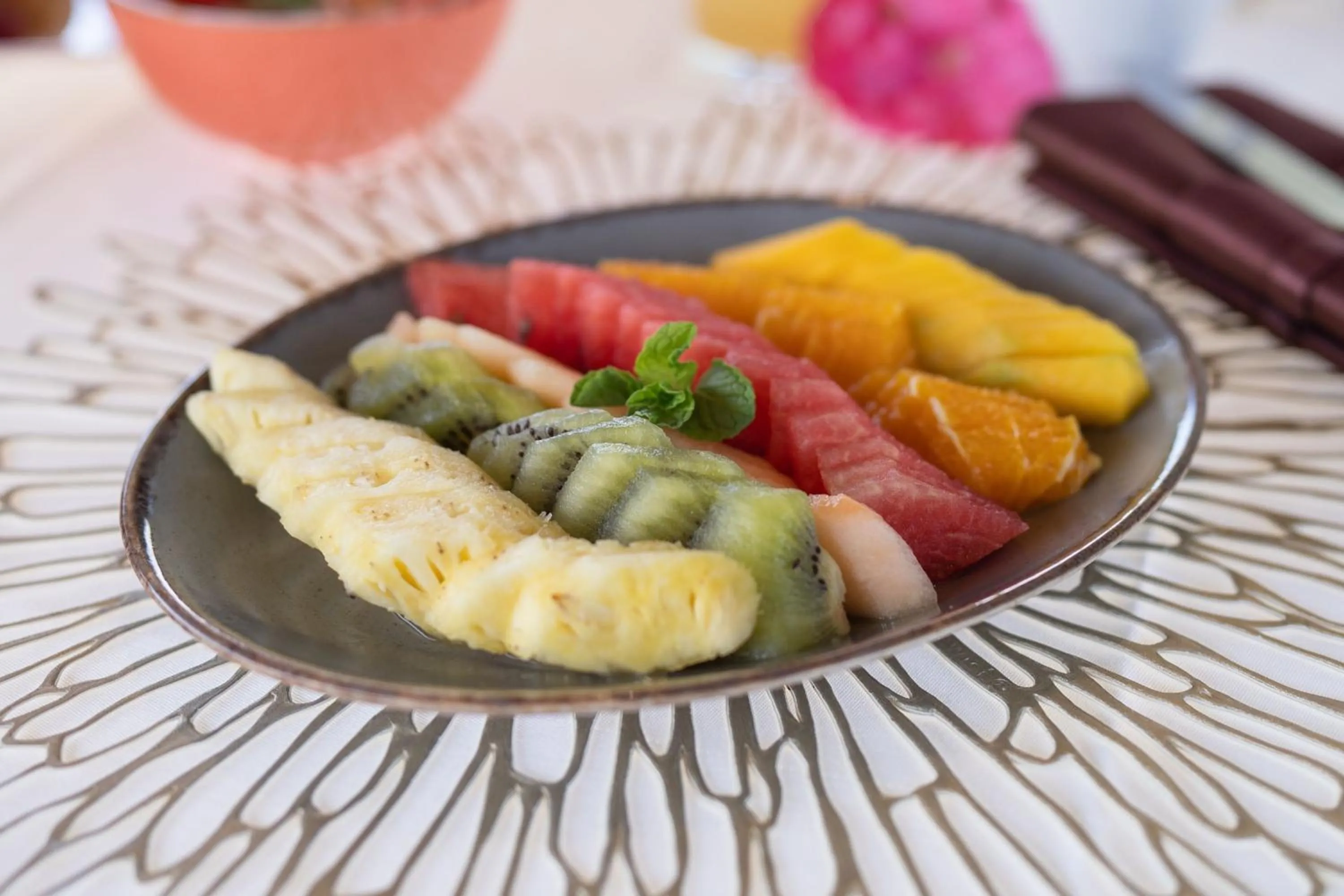 Breakfast in The St. Regis Bora Bora Resort