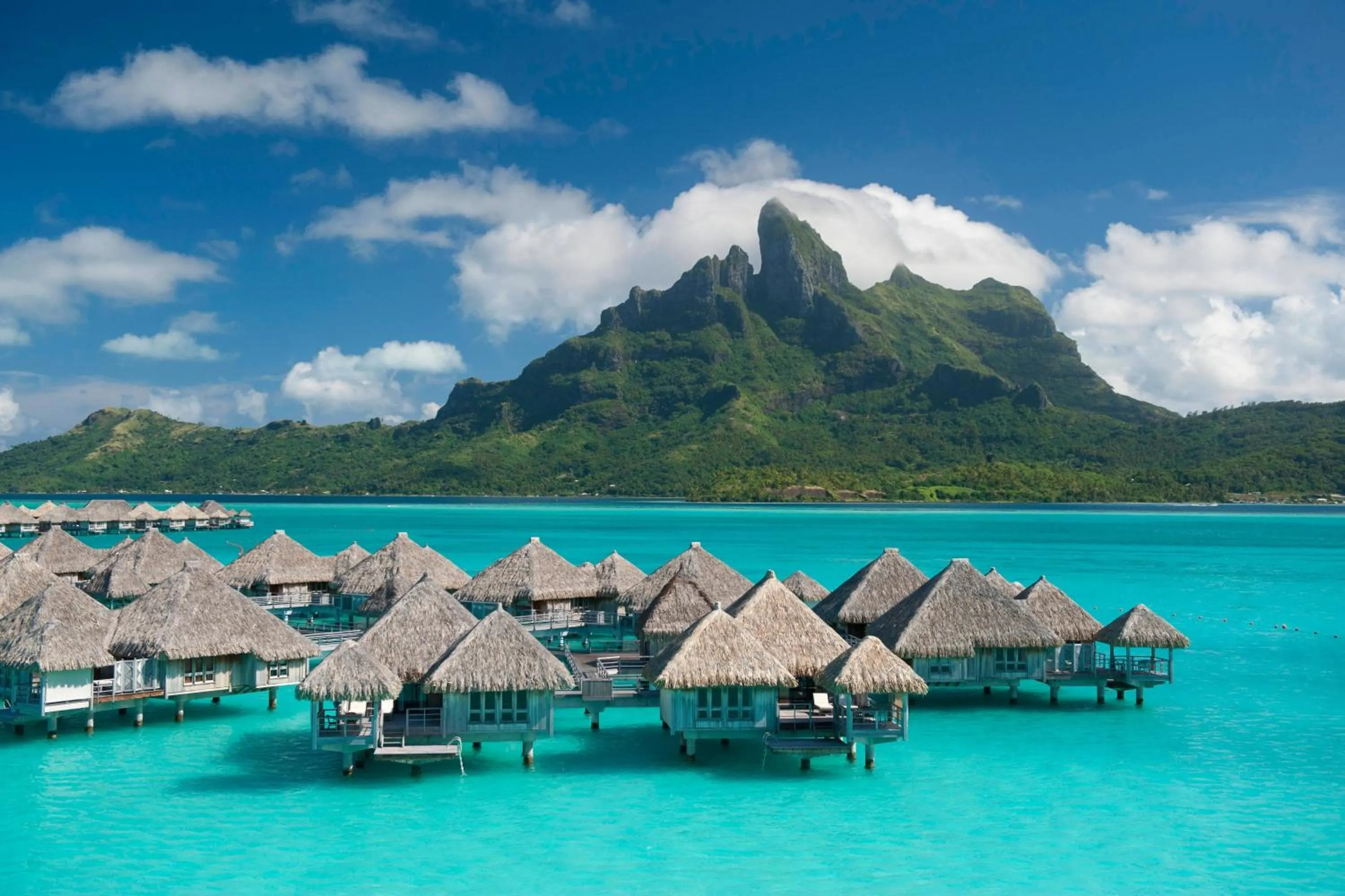 Property building in The St. Regis Bora Bora Resort