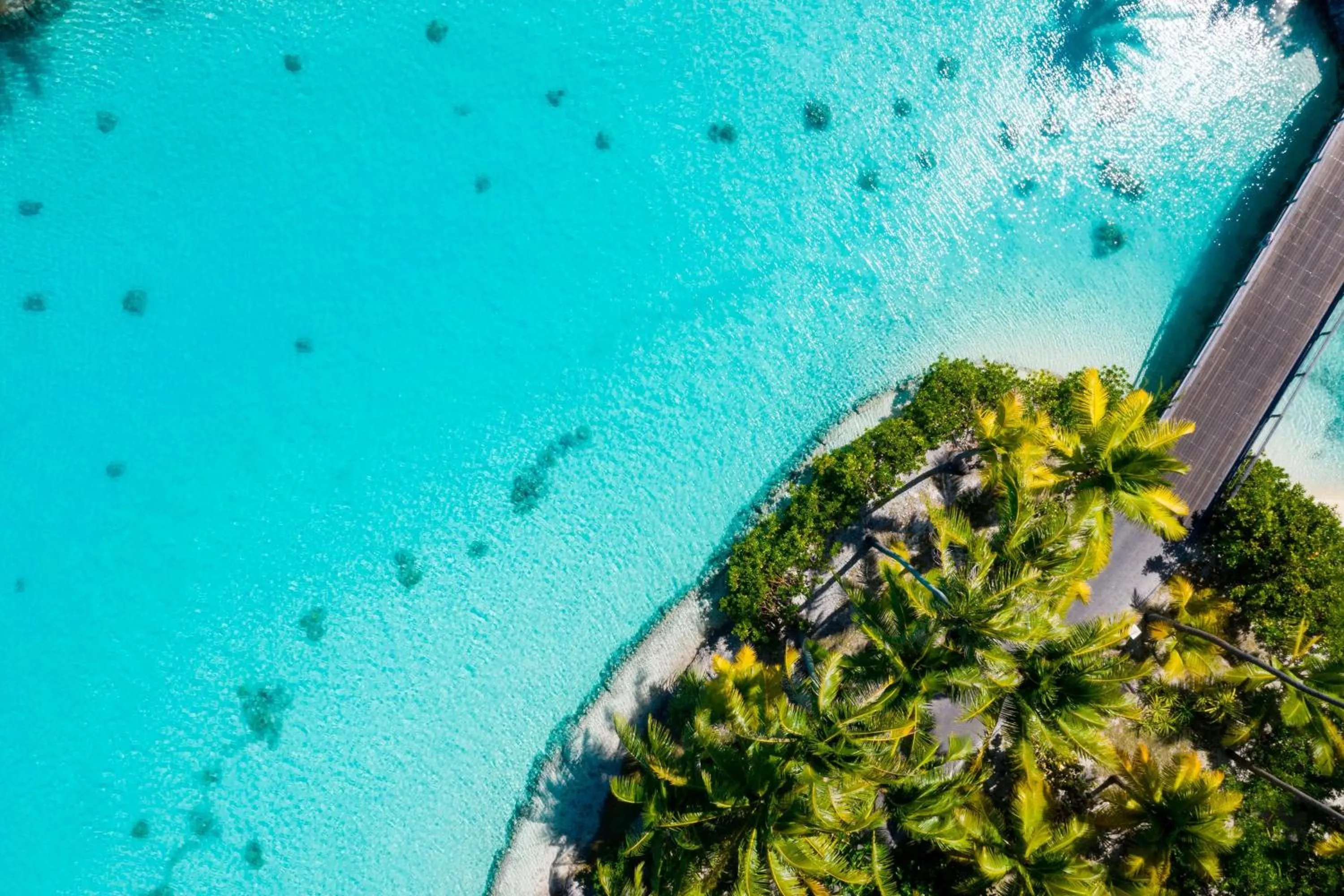 Property building in The St. Regis Bora Bora Resort