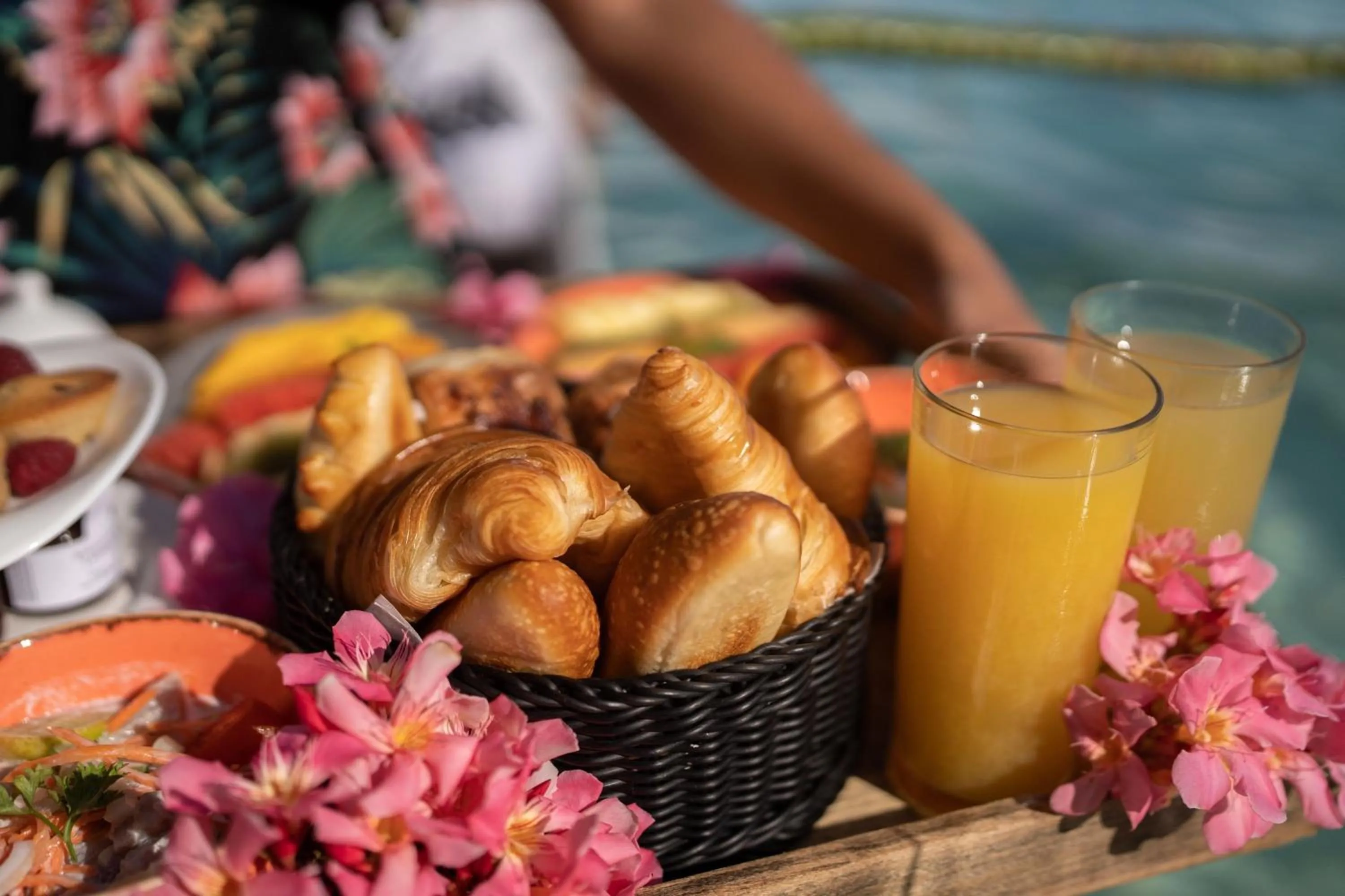 Breakfast in The St. Regis Bora Bora Resort