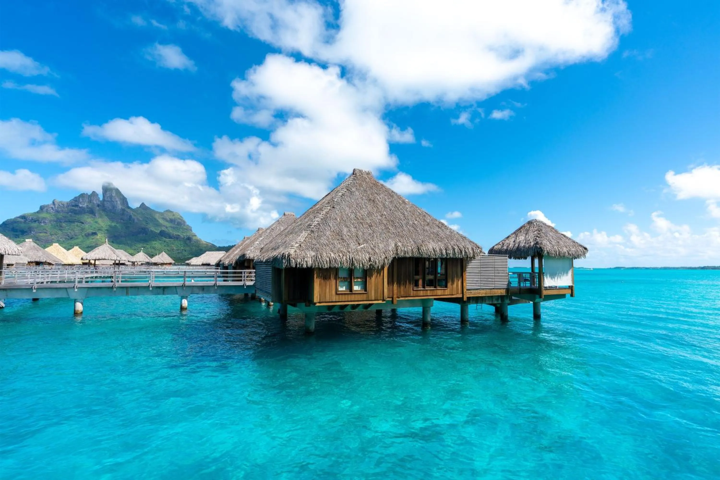 Property building in The St. Regis Bora Bora Resort