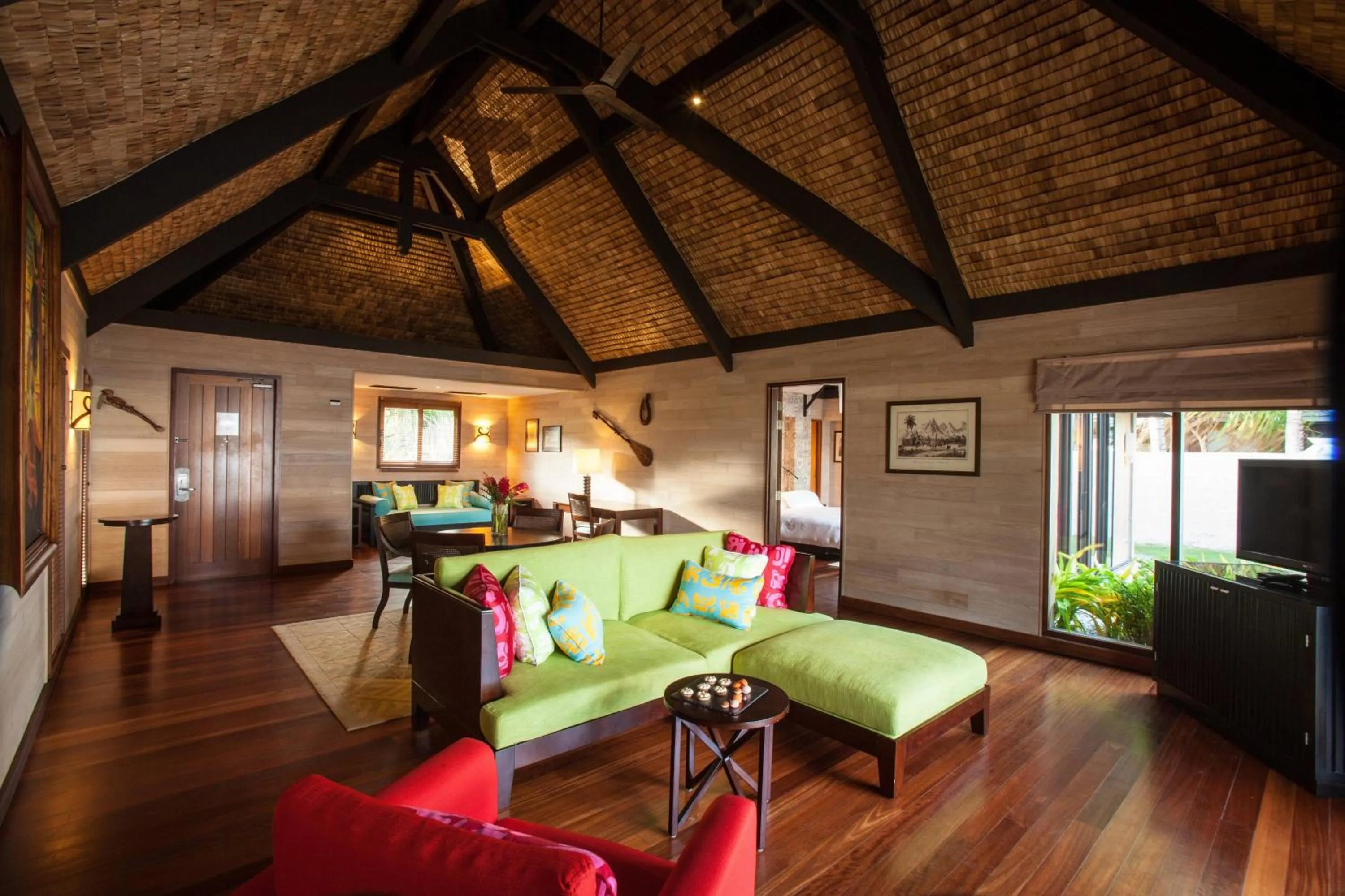 Swimming pool in The St. Regis Bora Bora Resort