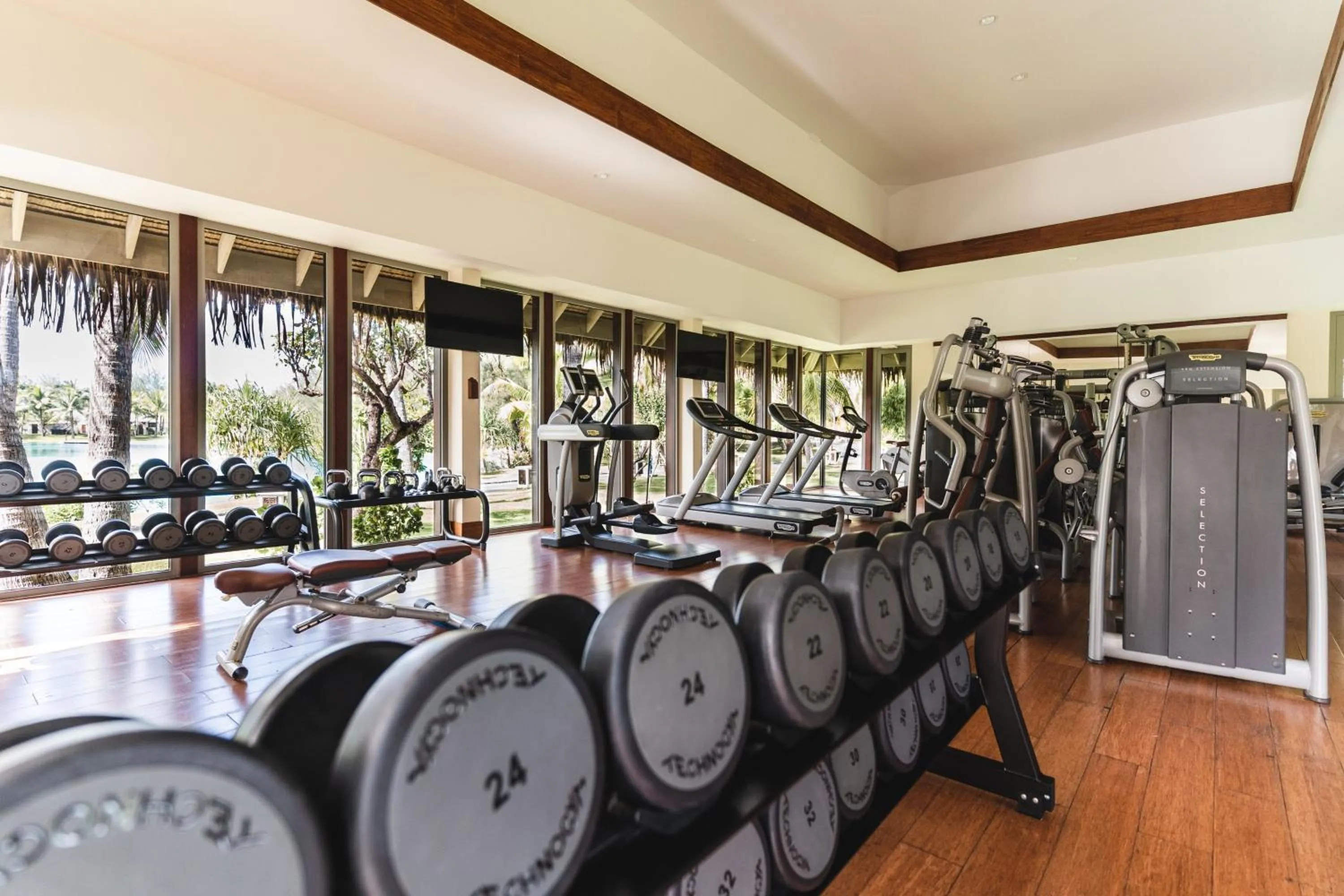 Fitness centre/facilities in The St. Regis Bora Bora Resort