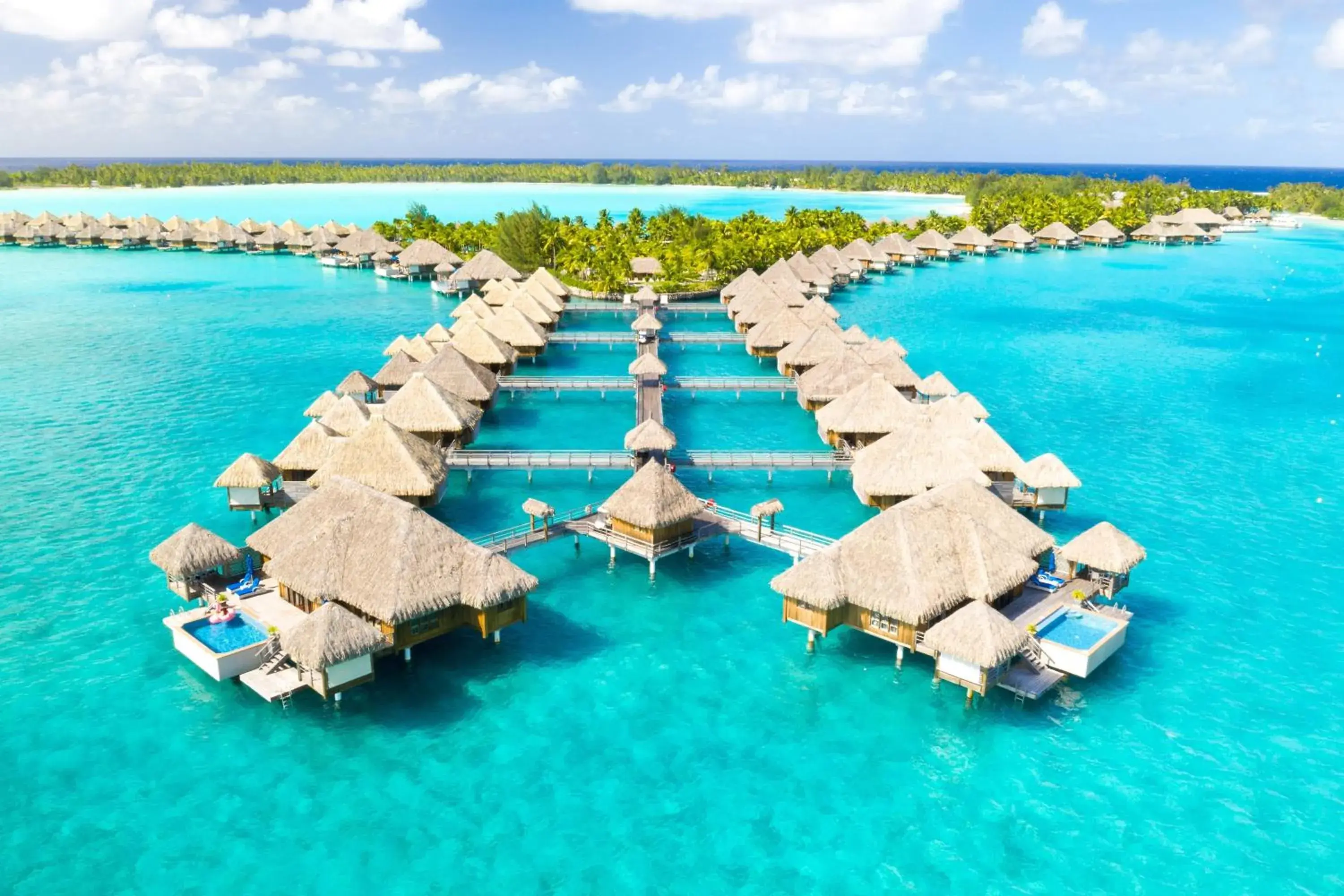 Overwater Royal Villa 2-Bedrooms with Pool, Mt. Otemanu view in The St. Regis Bora Bora Resort Overwater Royal Villa 2-Bedrooms with Pool, Mt. Otemanu view in The St. Regis Bora Bora Resort