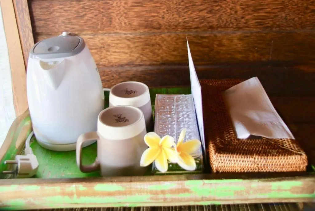 Coffee/tea facilities in The Palms Ceningan Hotel