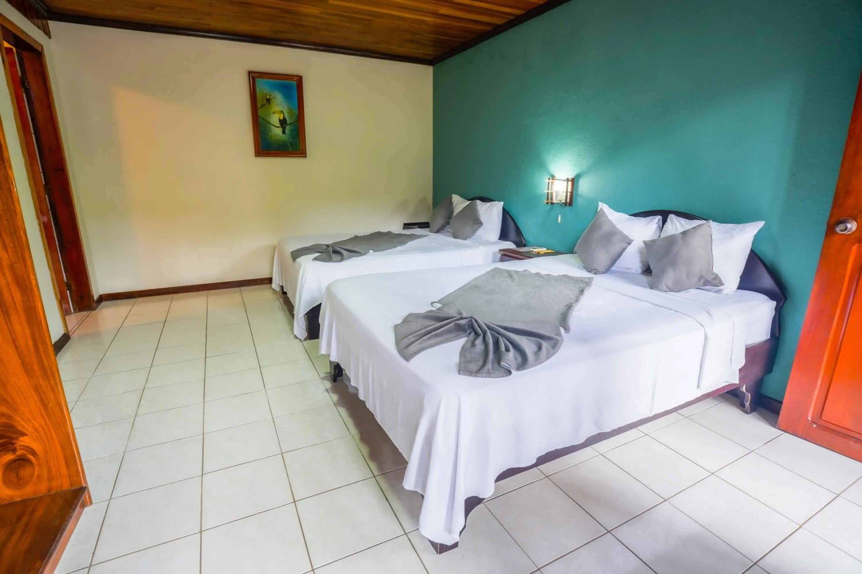 Bed in Poshtel Arenal