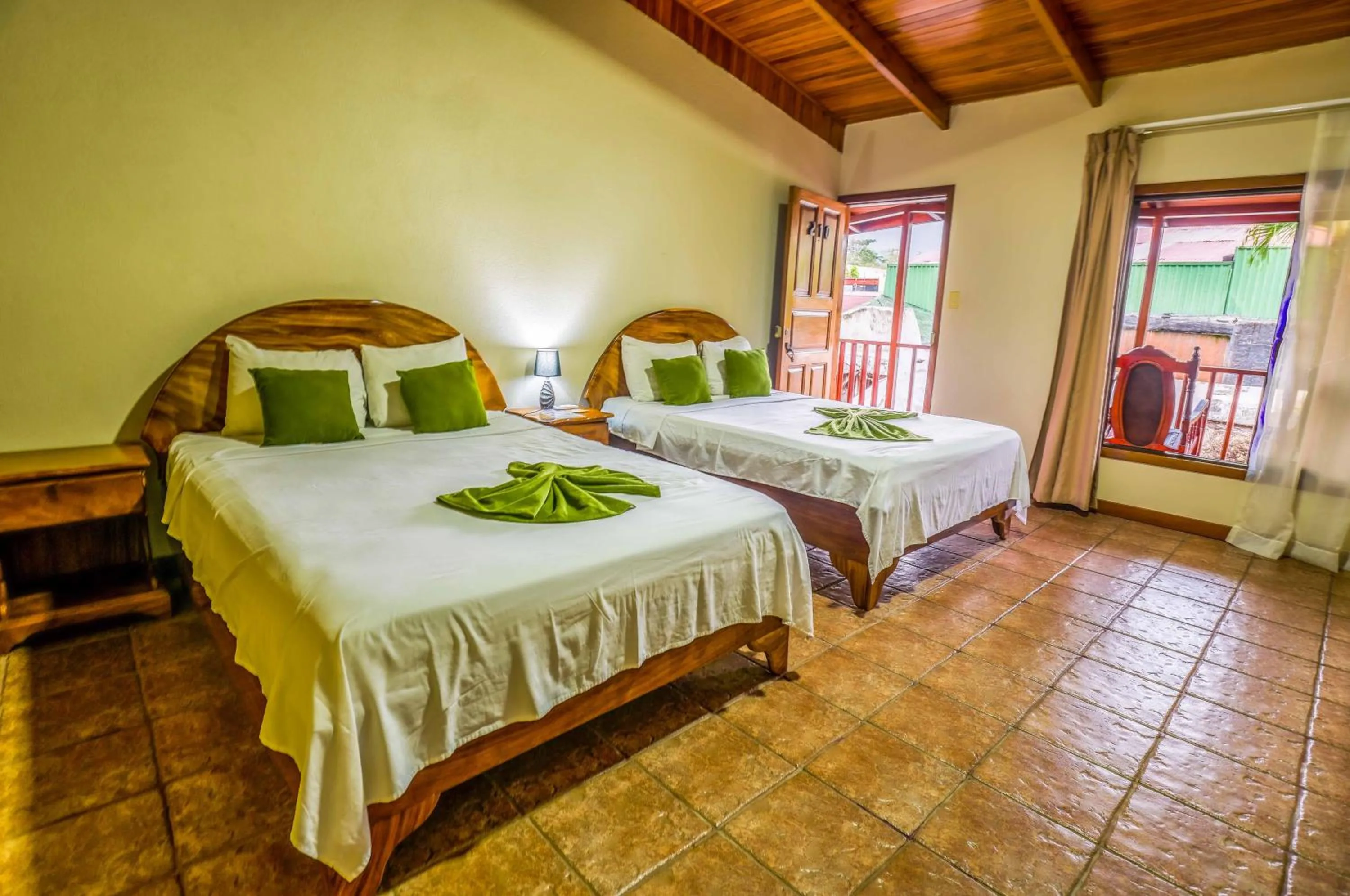 Bed in Poshtel Arenal