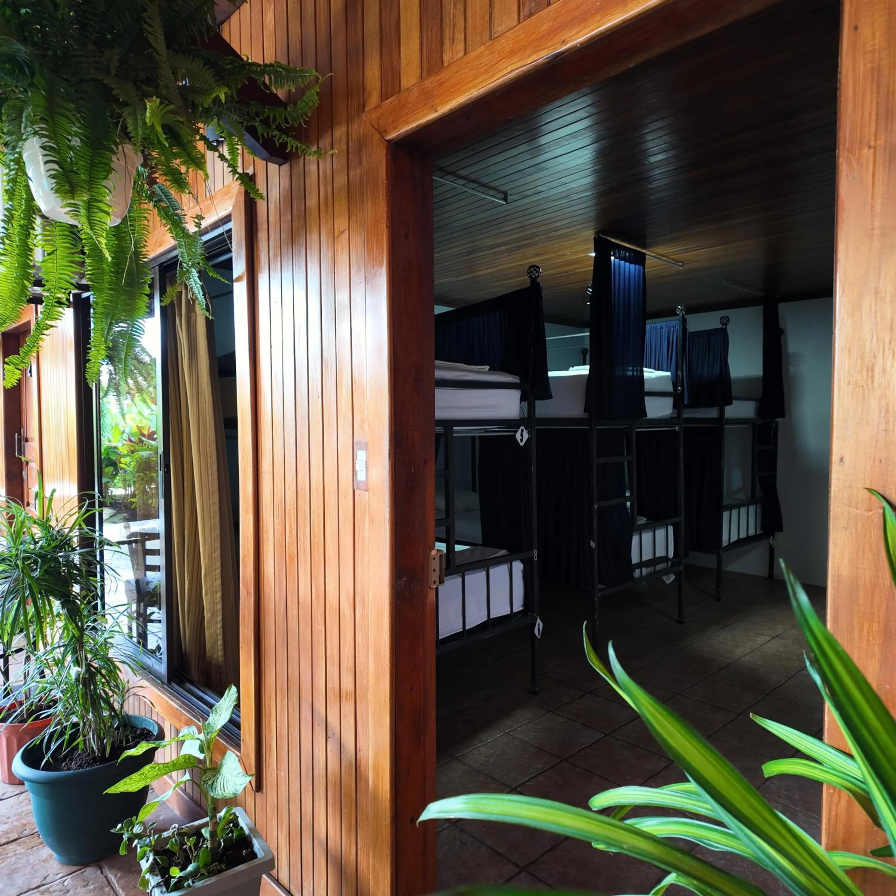 Patio in Poshtel Arenal