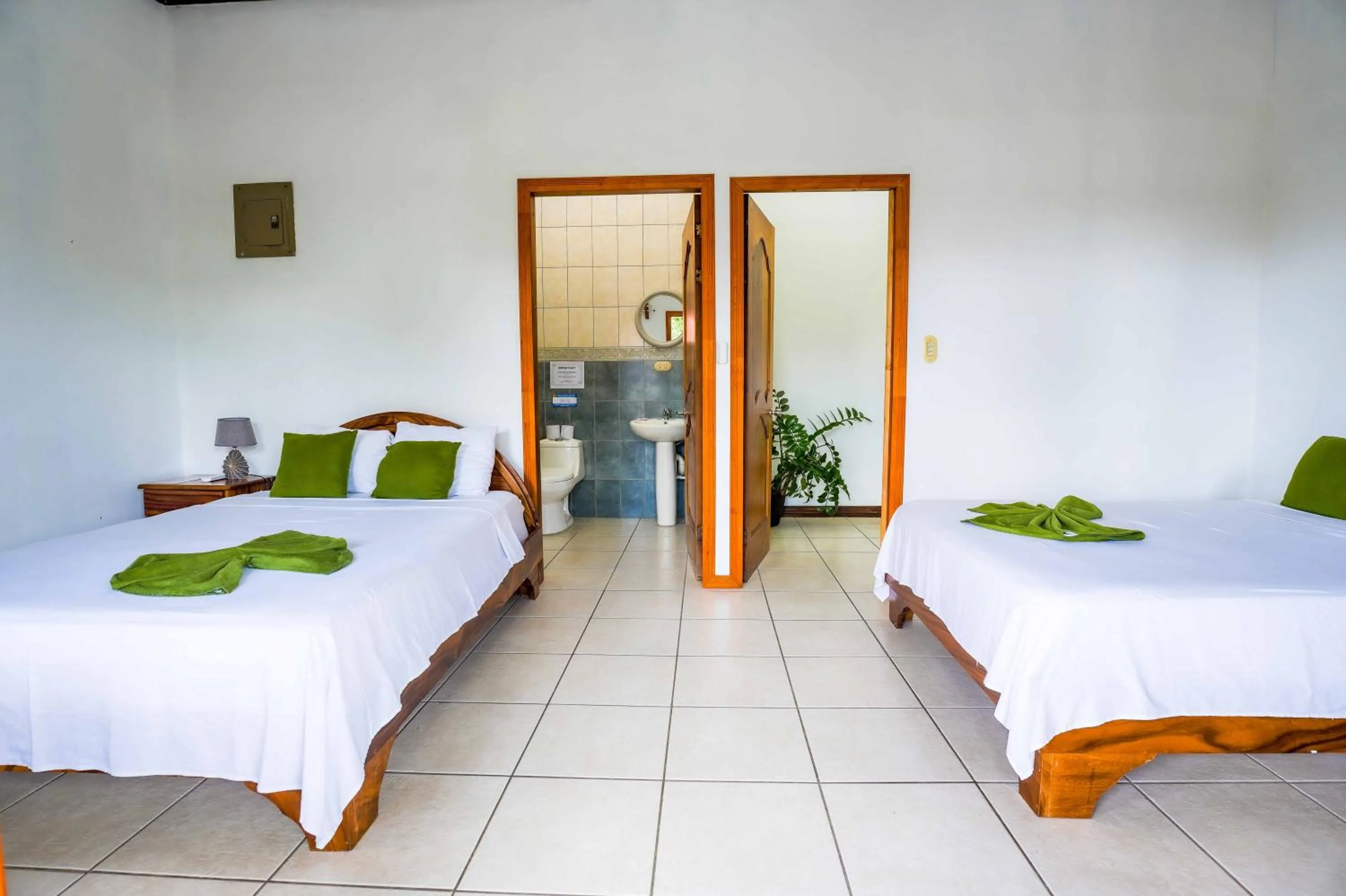Bed in Poshtel Arenal