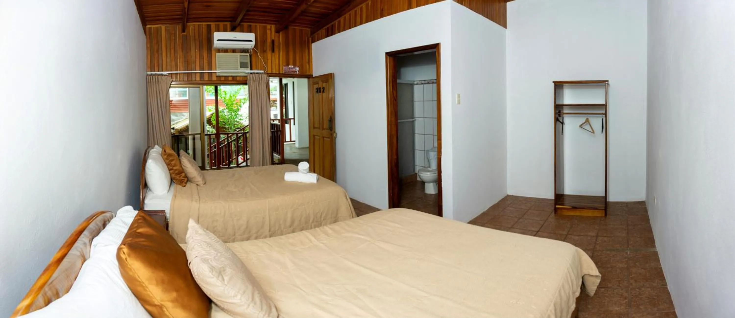 Bed in Poshtel Arenal