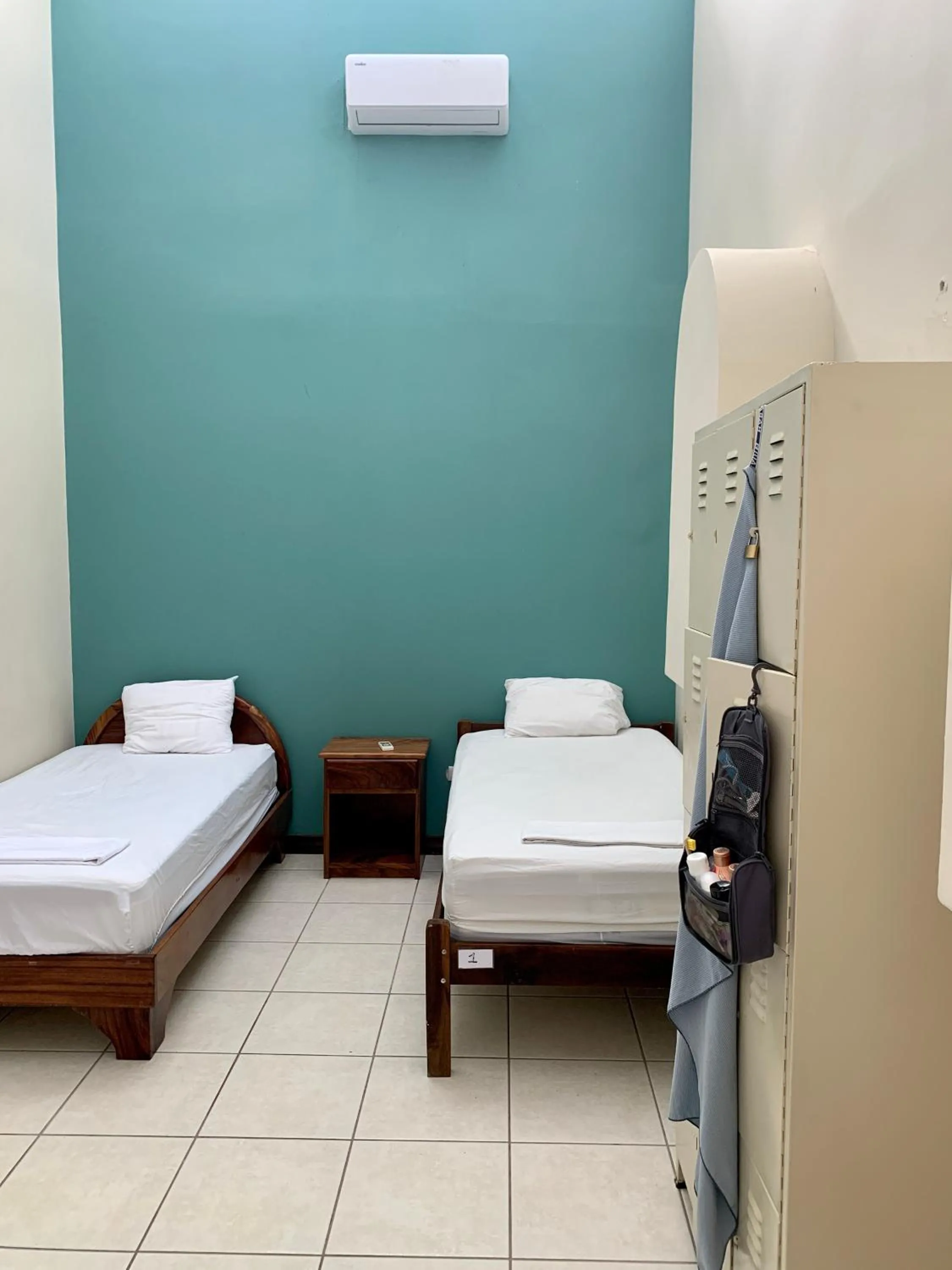 Bed in Poshtel Arenal