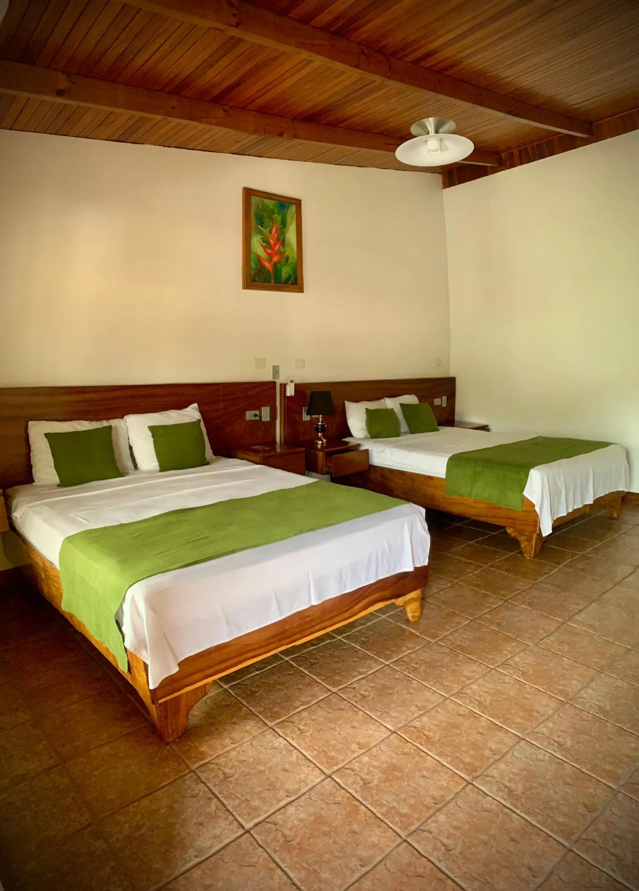 Bed in Poshtel Arenal