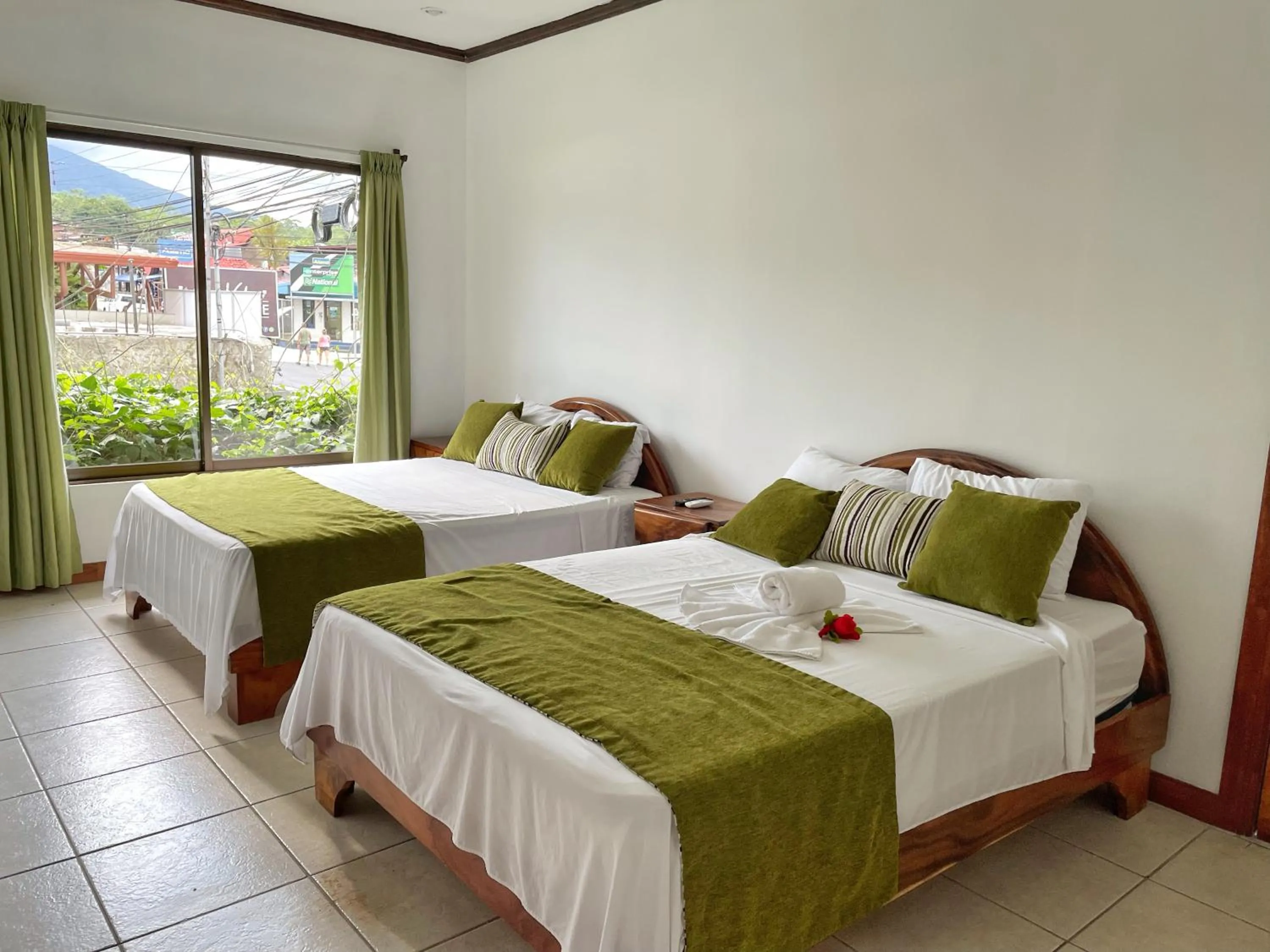 Bed in Poshtel Arenal