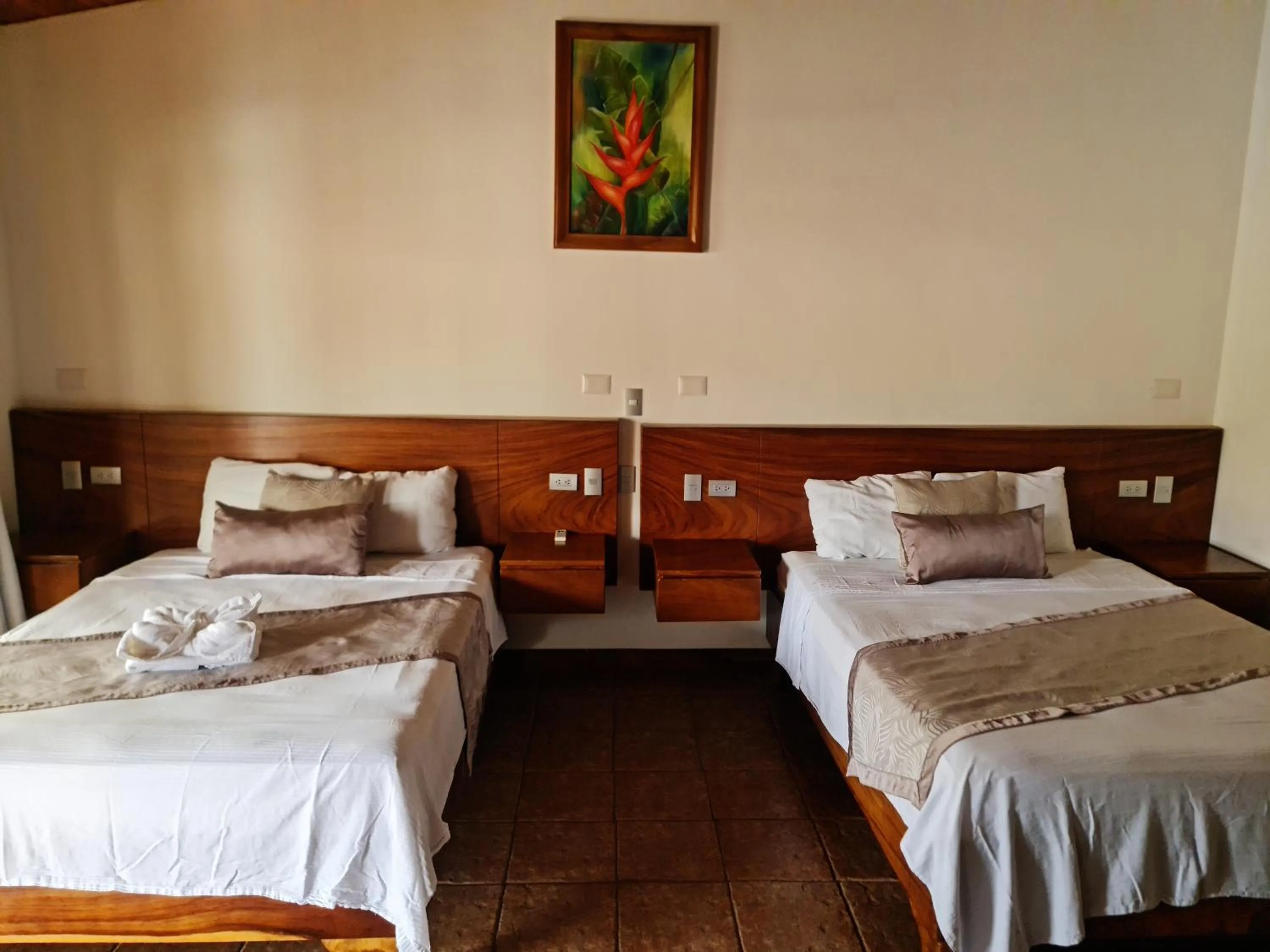 Bed in Poshtel Arenal
