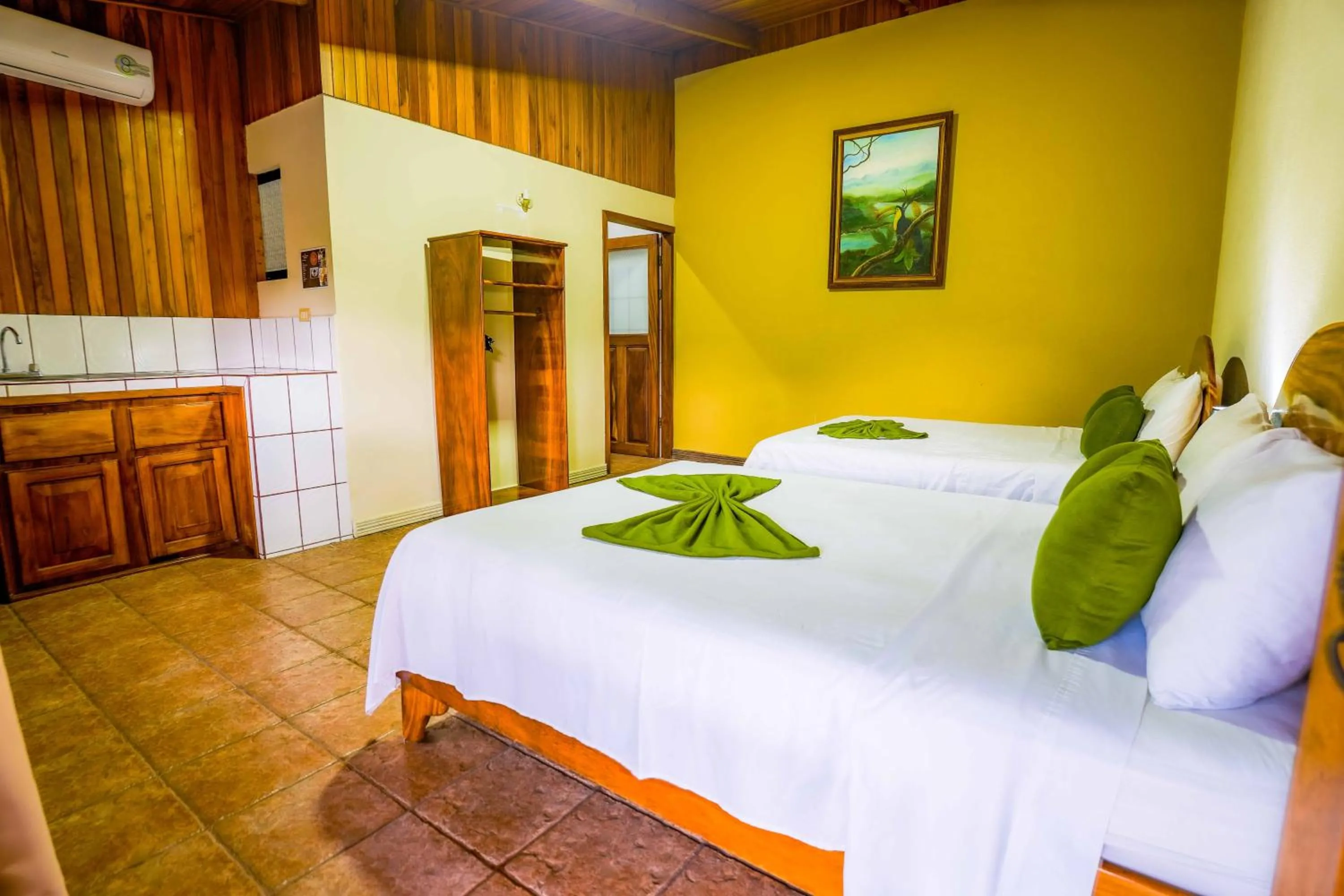 Bed in Poshtel Arenal