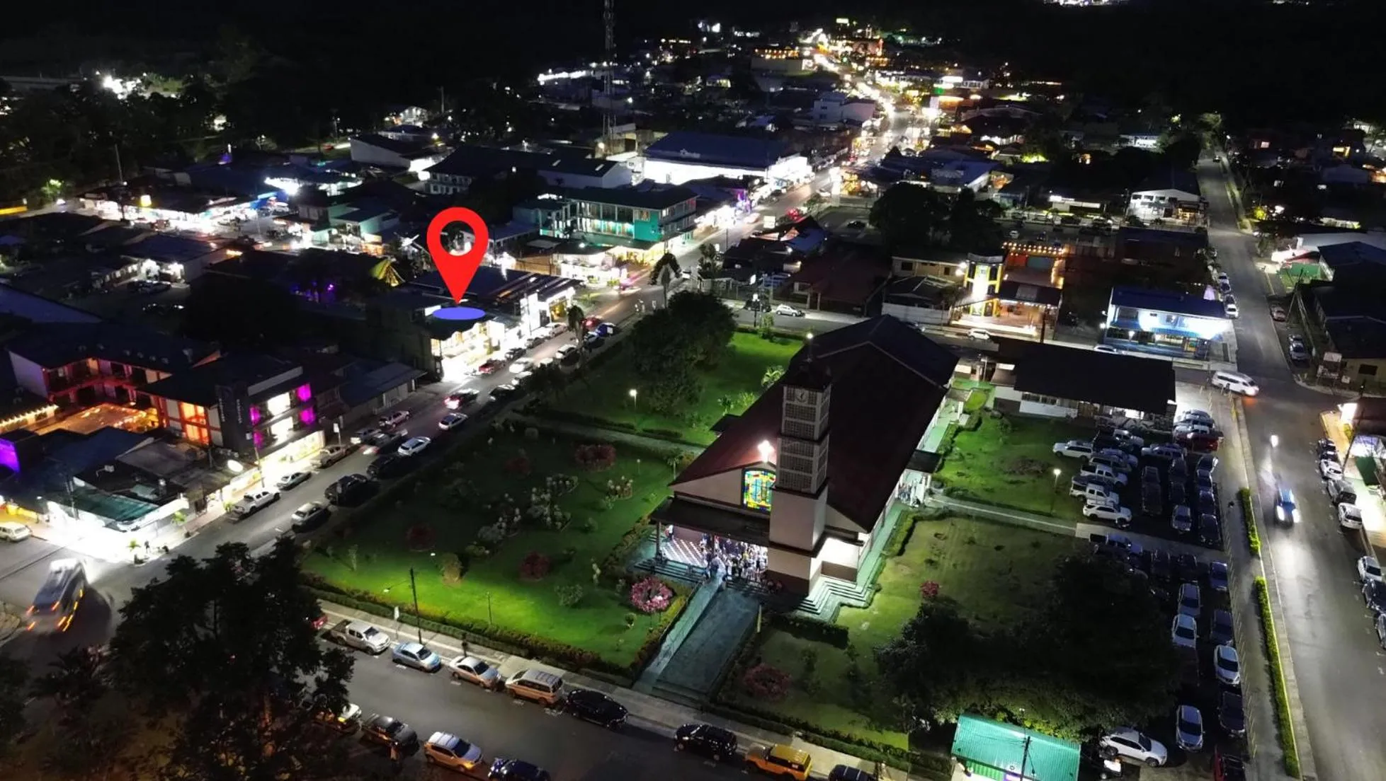 Location in Poshtel Arenal