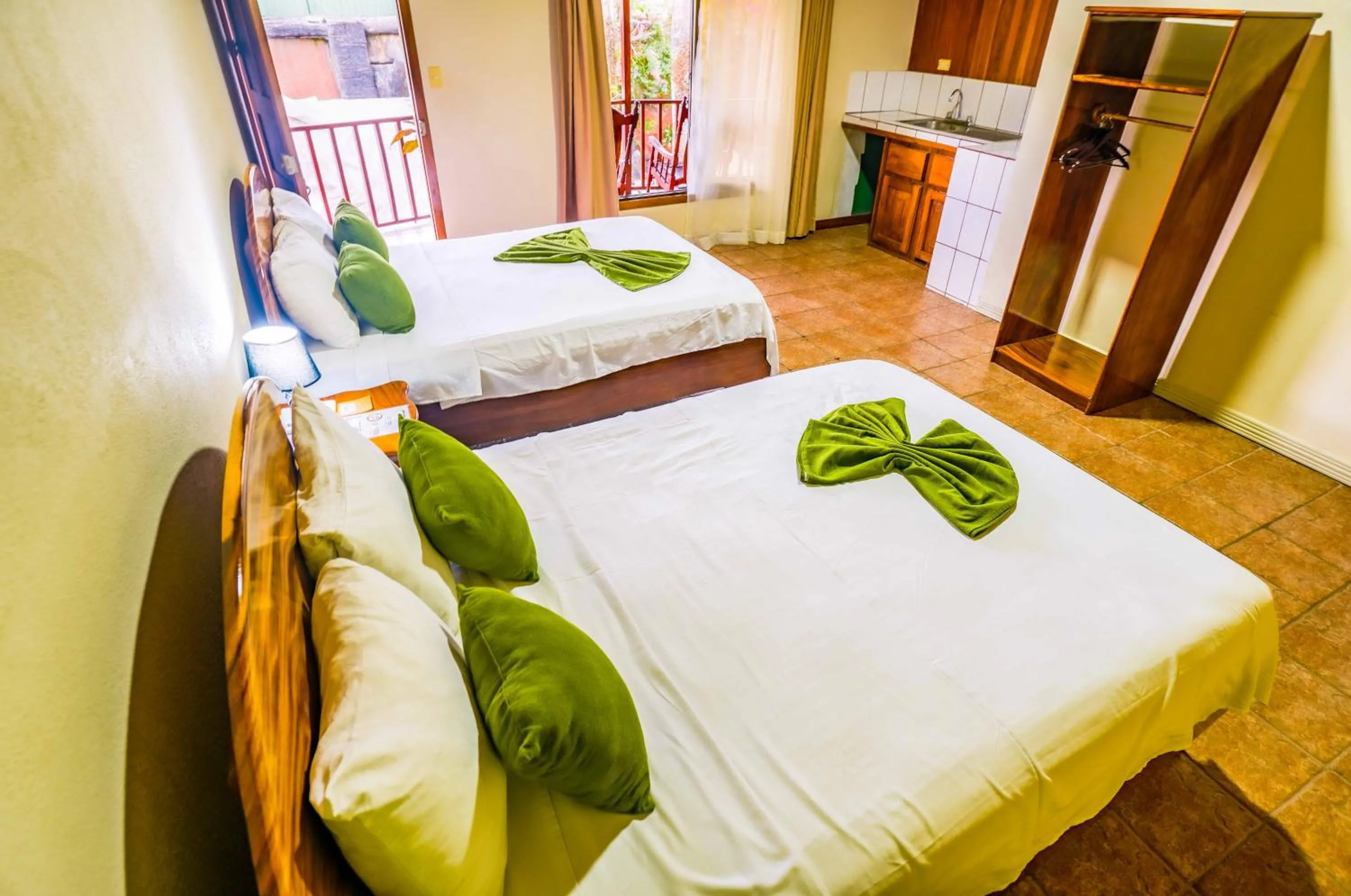 Bed in Poshtel Arenal