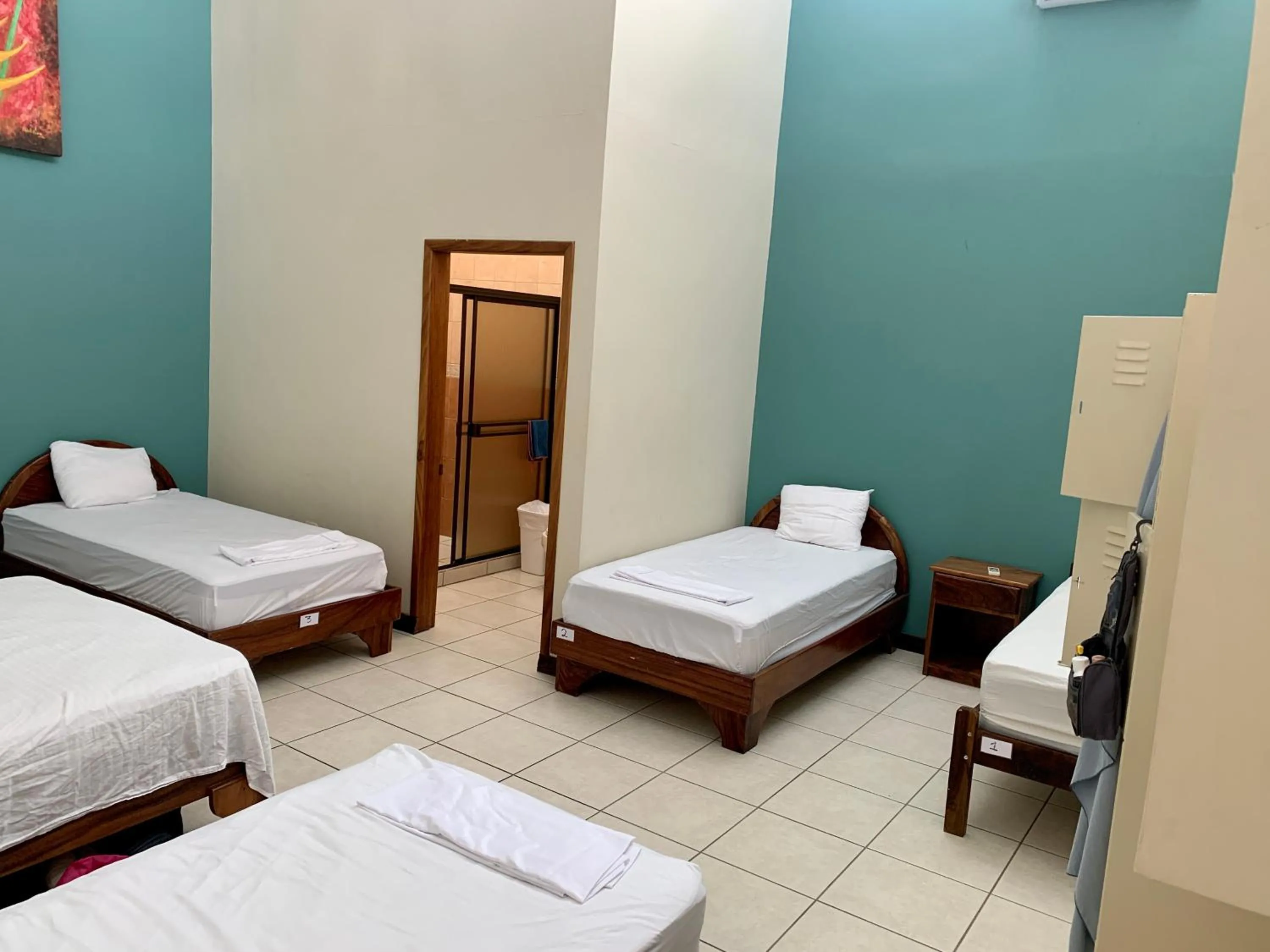 Bed in Poshtel Arenal