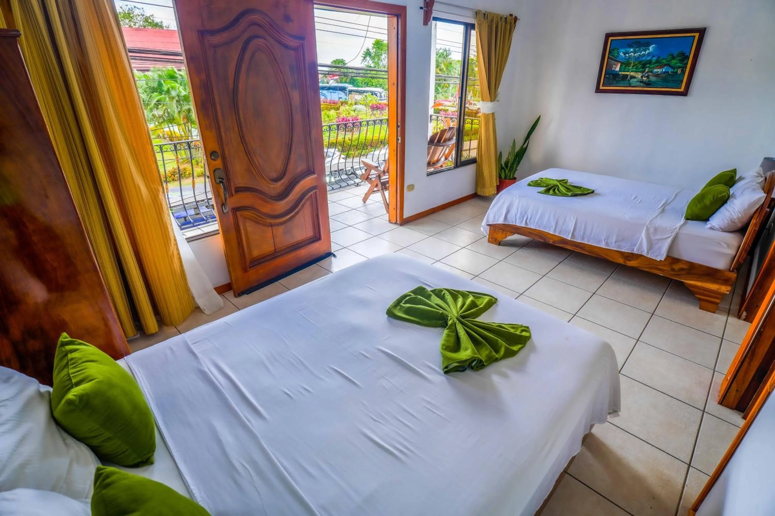 Bed in Poshtel Arenal