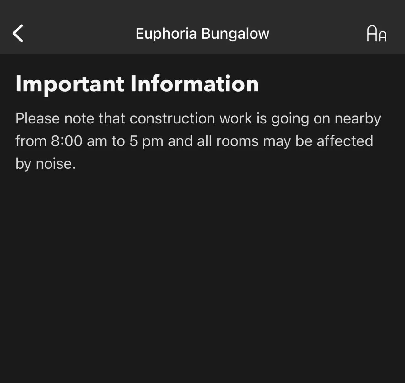 Euphoria Bungalow