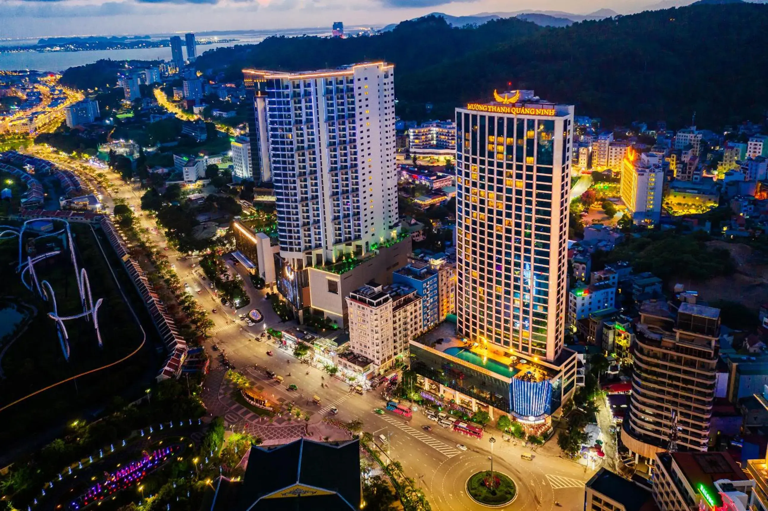 Bird's eye view in Muong Thanh Luxury Quang Ninh Hotel Bird's eye view in Muong Thanh Luxury Quang Ninh Hotel