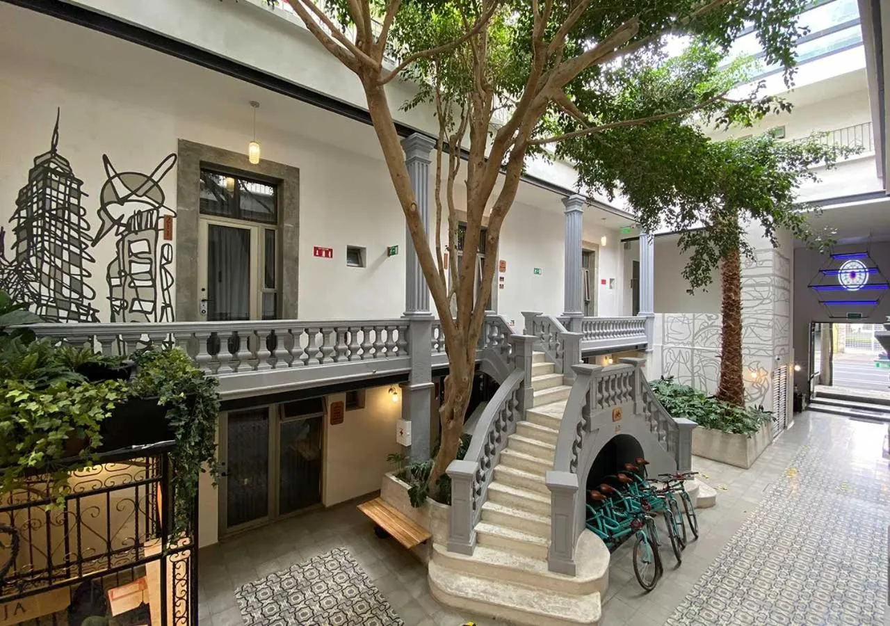 Patio in Hotel MX condesa CDMX, Trademark Collection by Wyndham