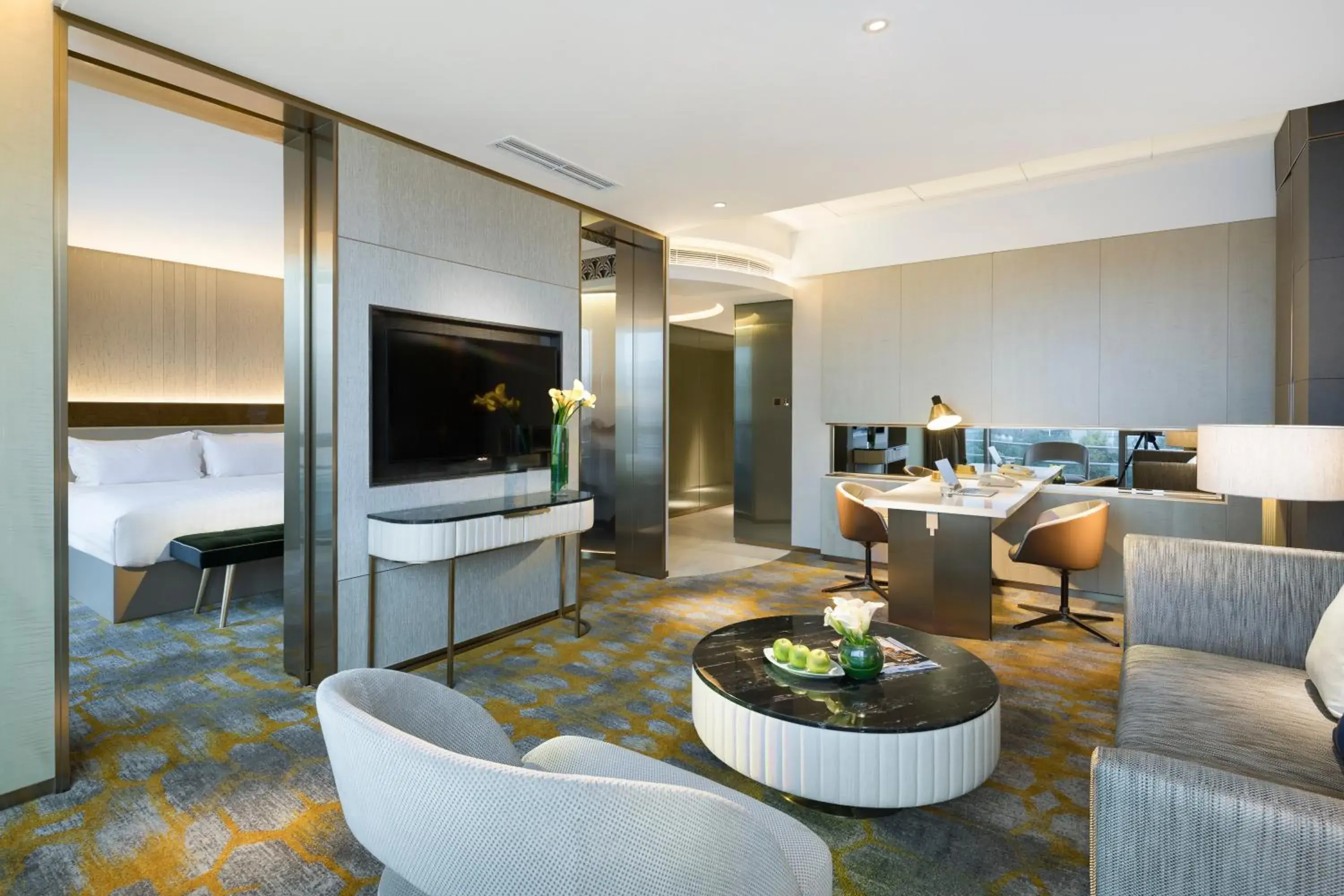 Living room in Grand Millennium Shanghai HongQiao Living room in Grand Millennium Shanghai HongQiao