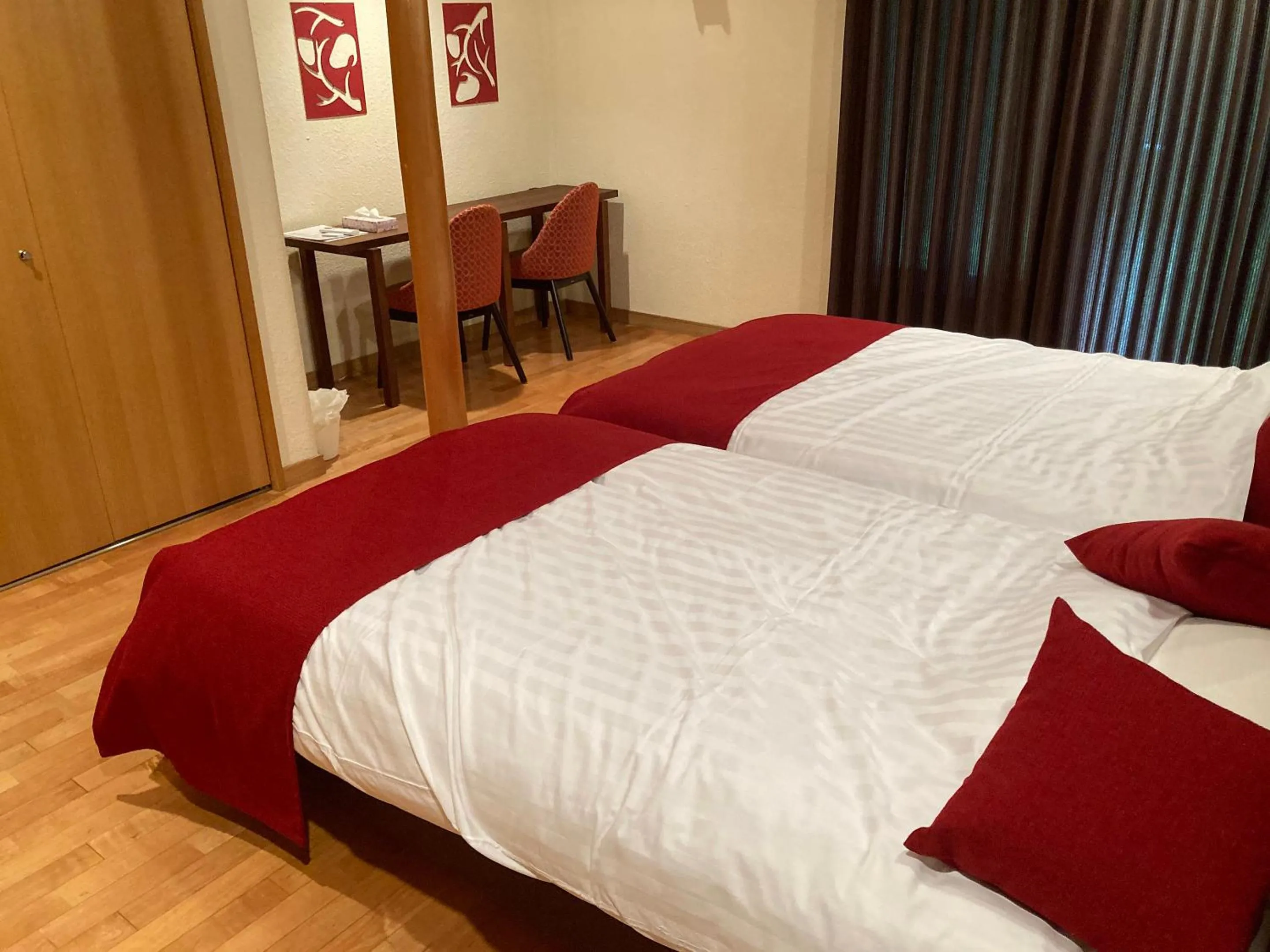 Bed in Enako Villas