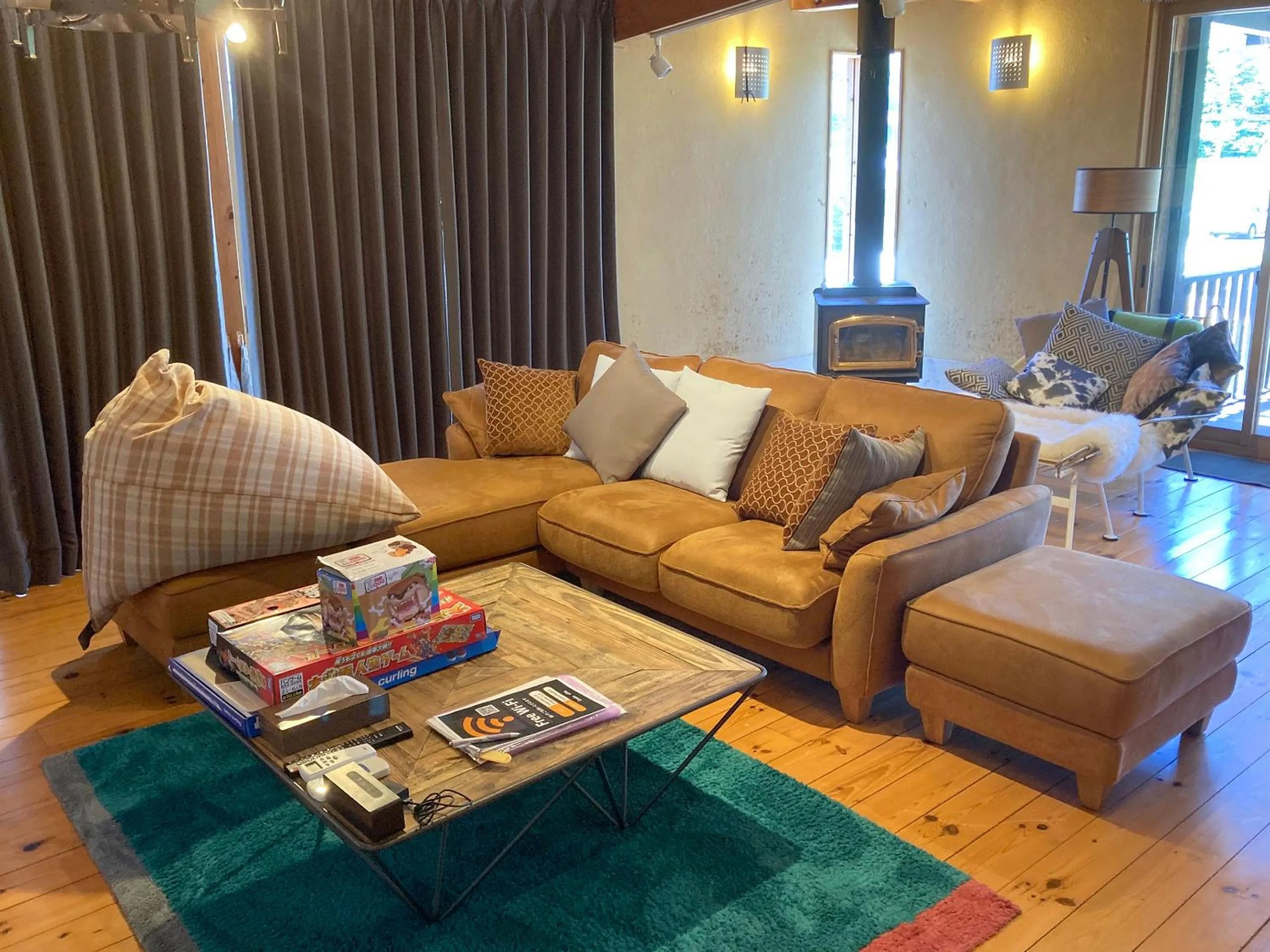 Living room in Enako Villas