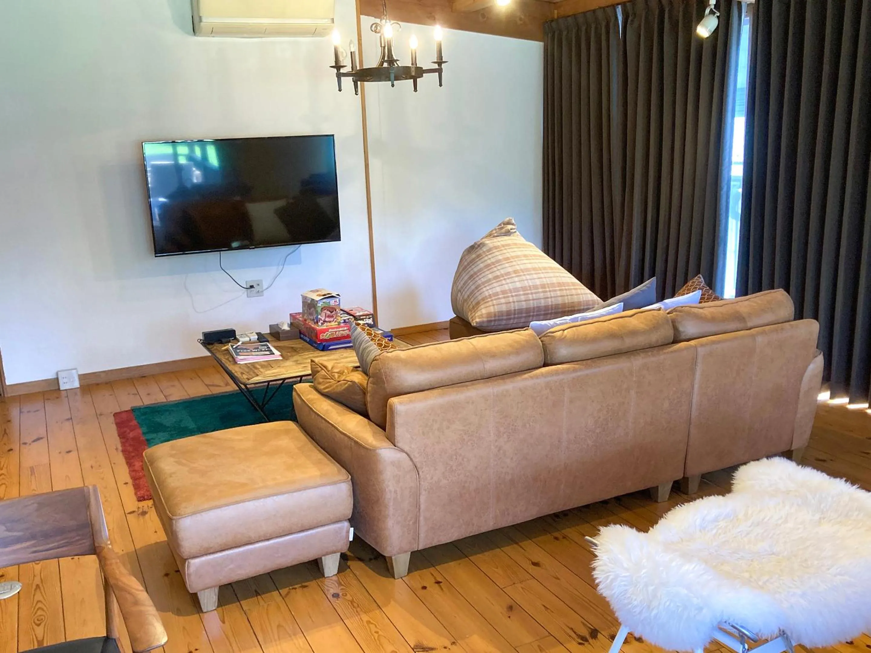 Living room in Enako Villas