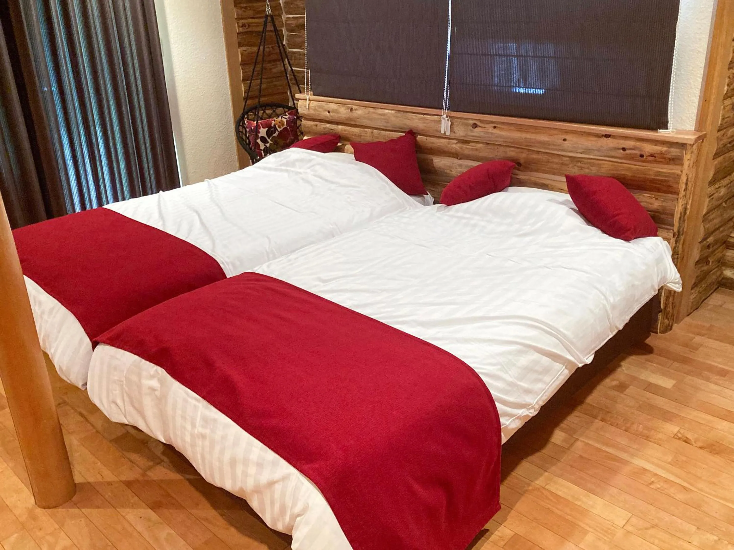 Bed in Enako Villas