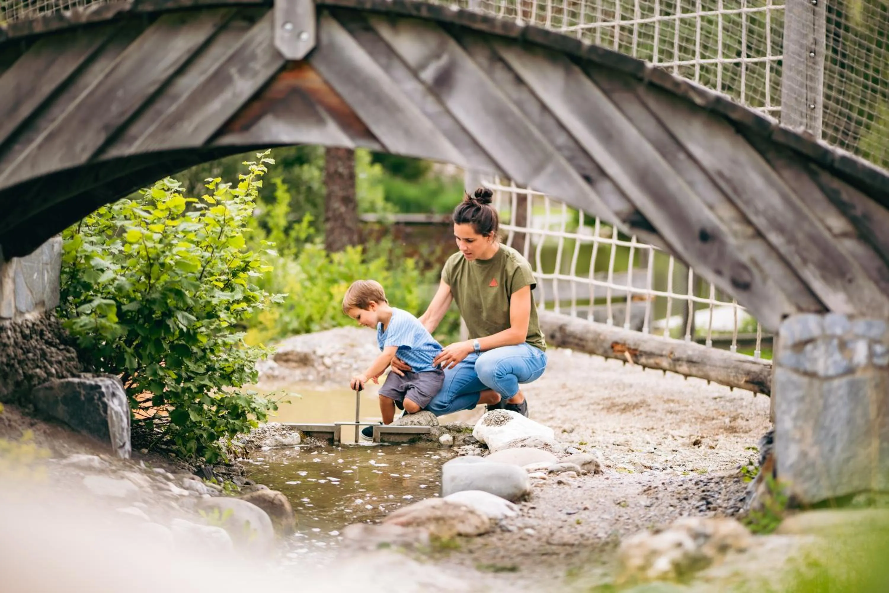 group of guests in Übergossene Alm Resort