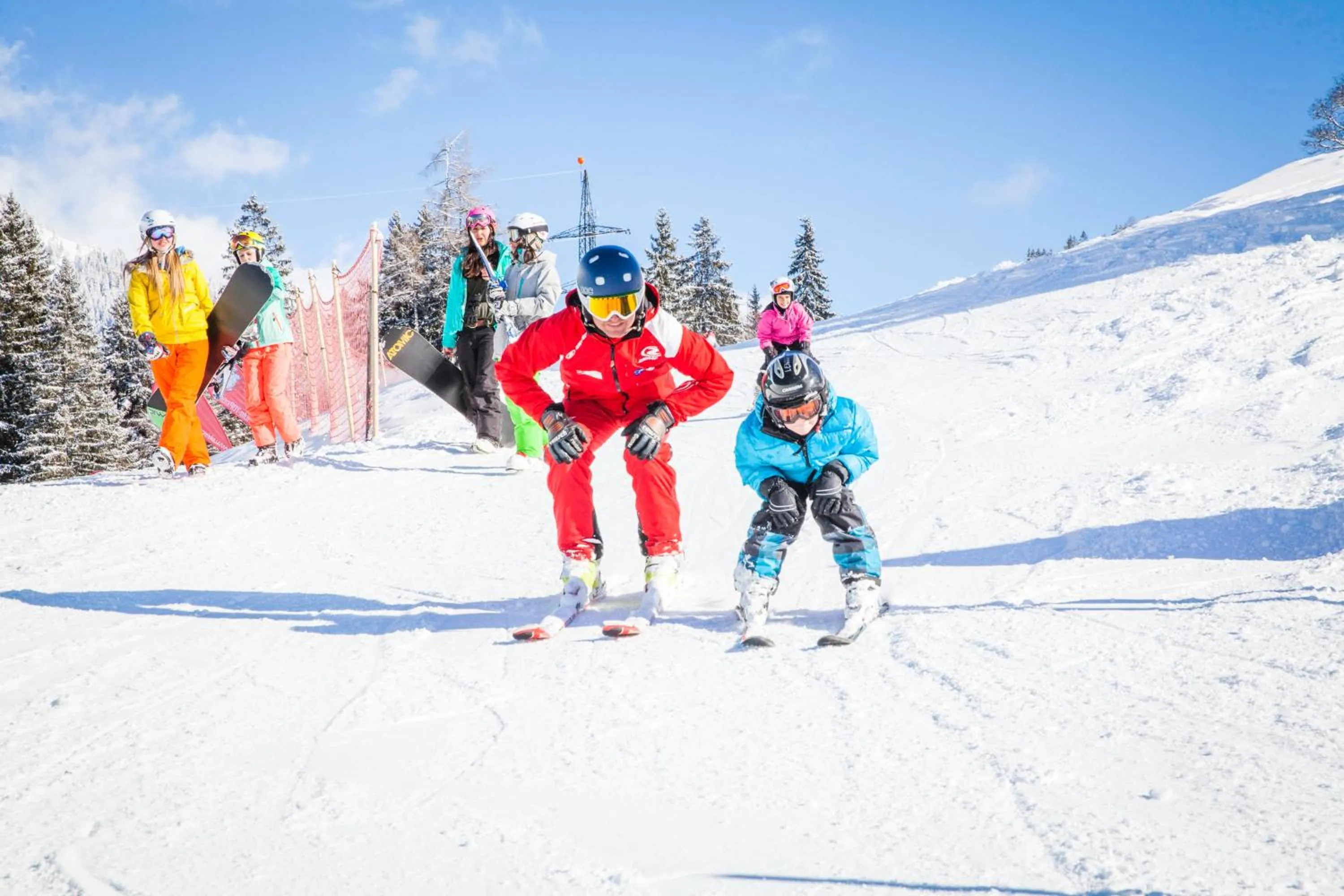 Ski School in Übergossene Alm Resort