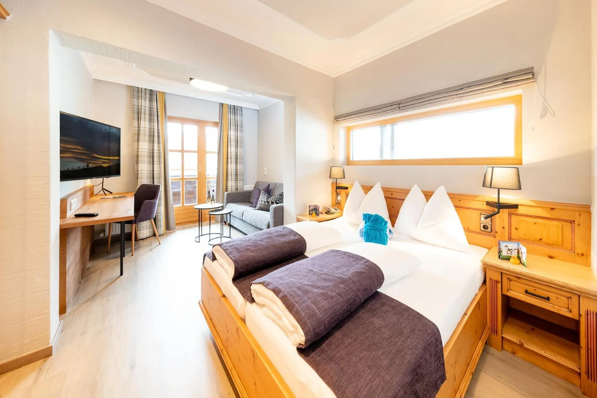 Bedroom, Bed in Übergossene Alm Resort