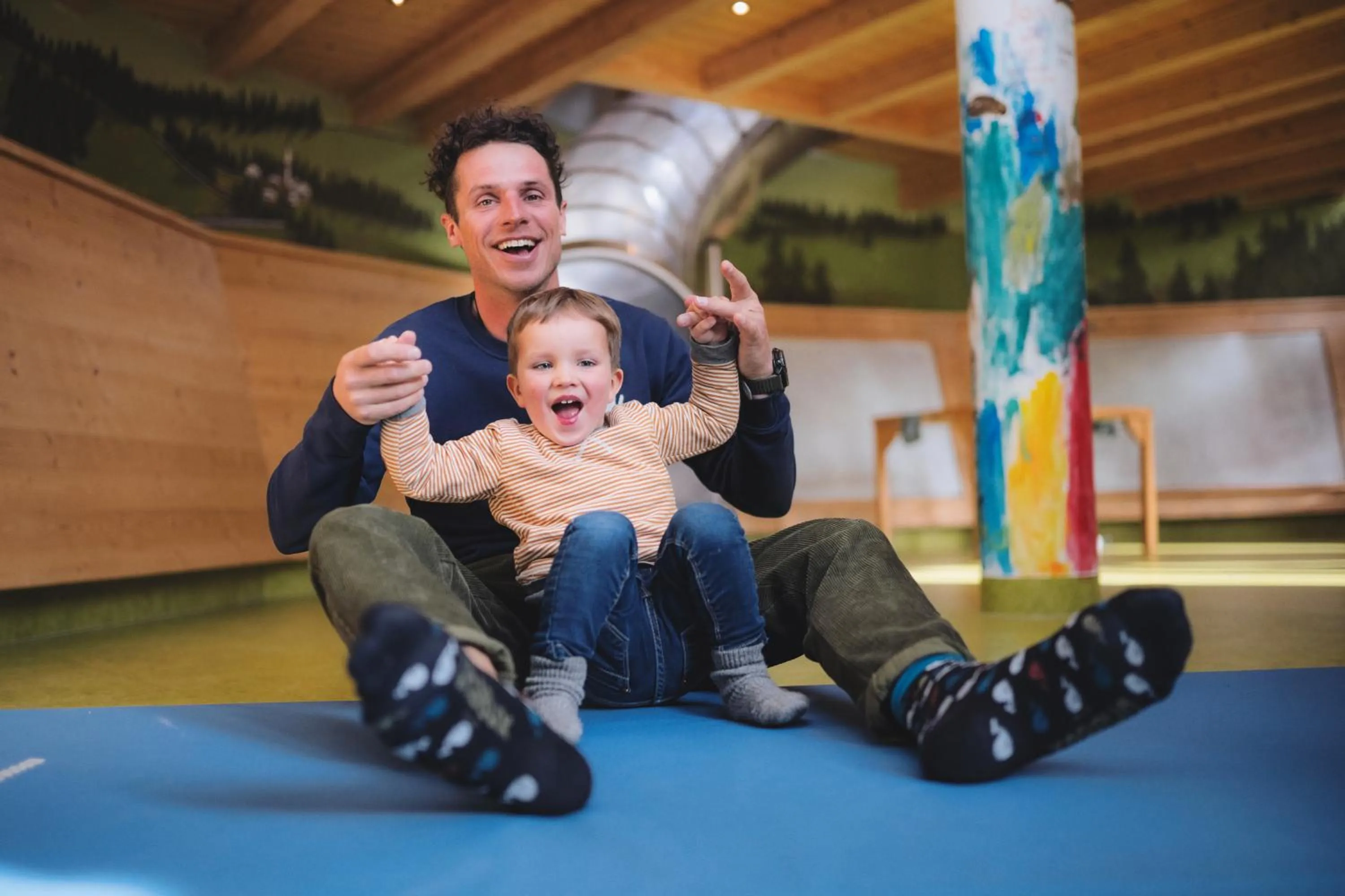 Children play ground in Übergossene Alm Resort