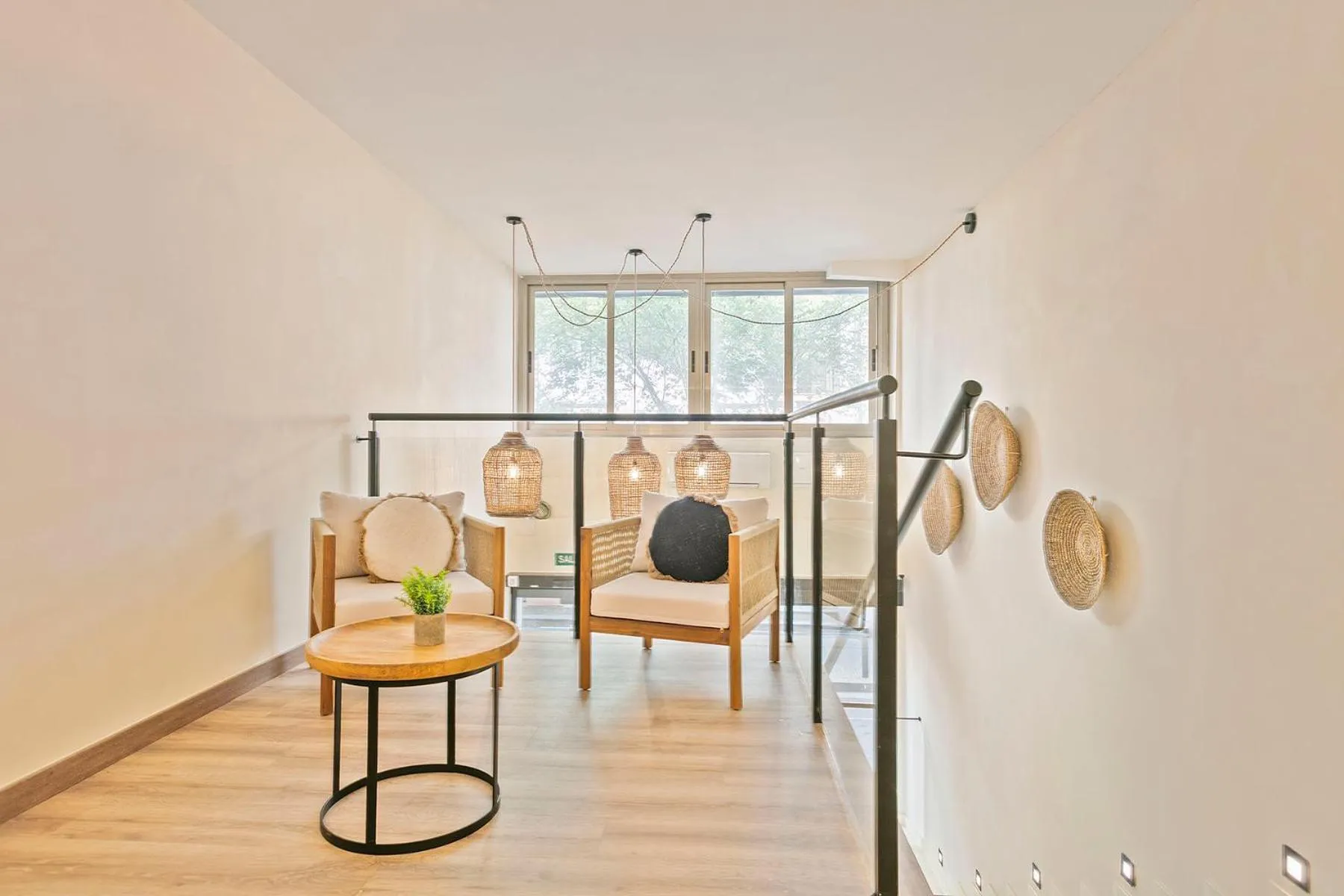 Living room in Olivia Barcelona