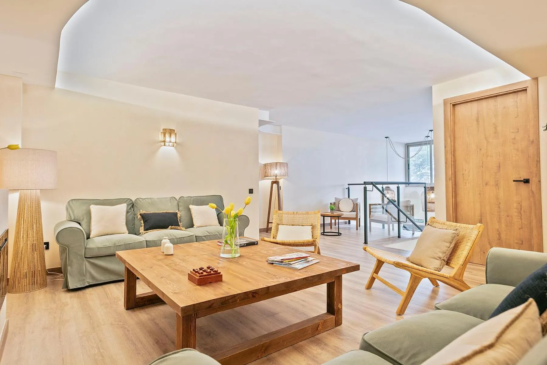 Living room in Olivia Barcelona